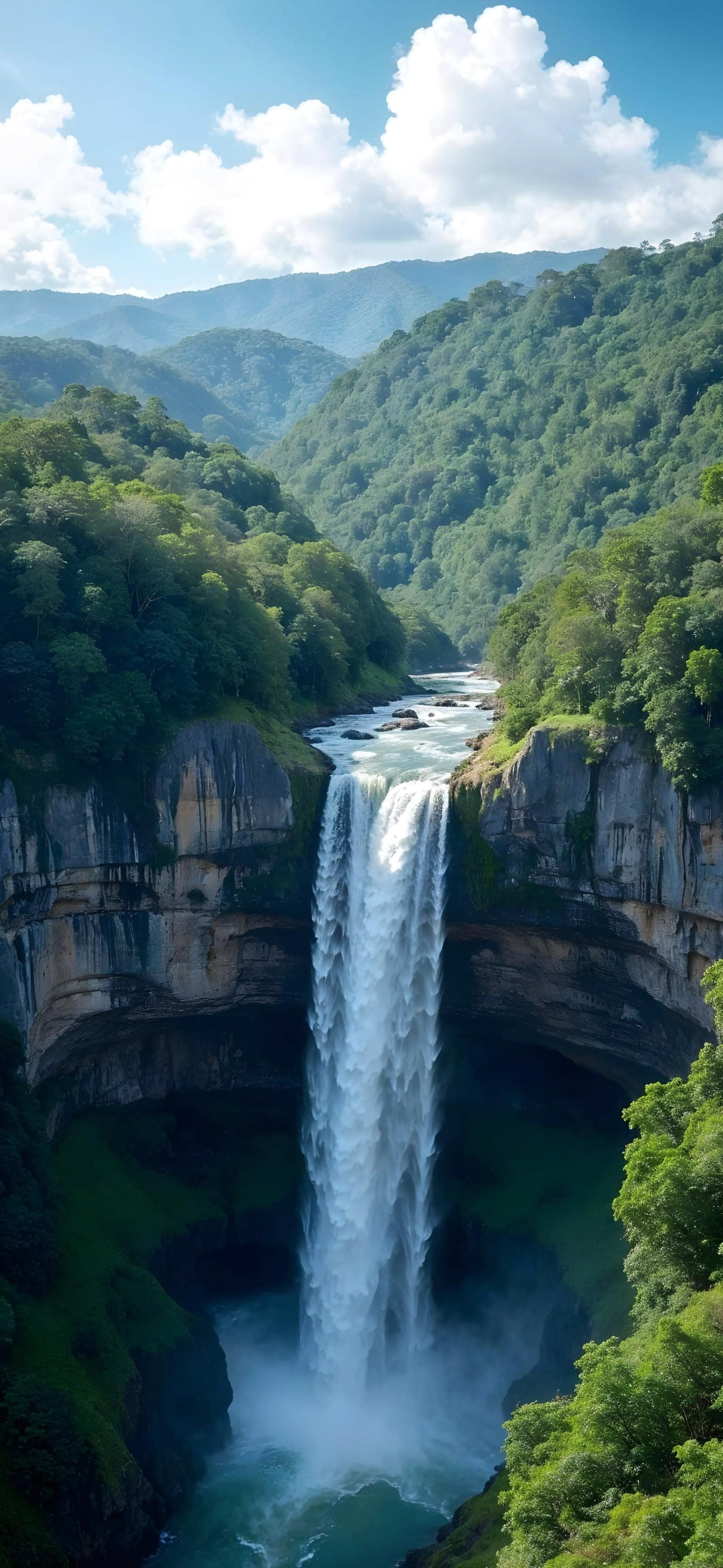 Mystic Falls Canyon - free phone wallpaper