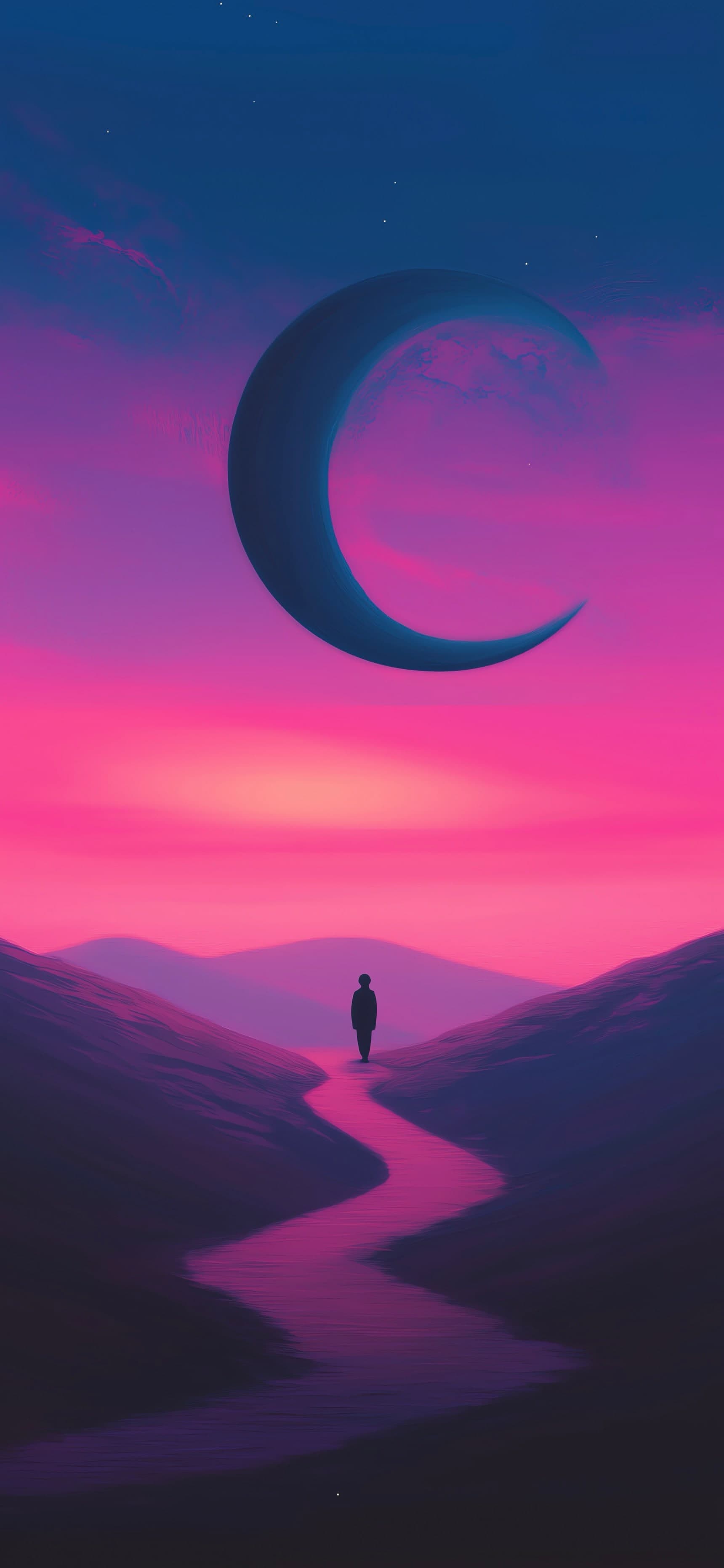 Lunar Walk - free phone wallpaper