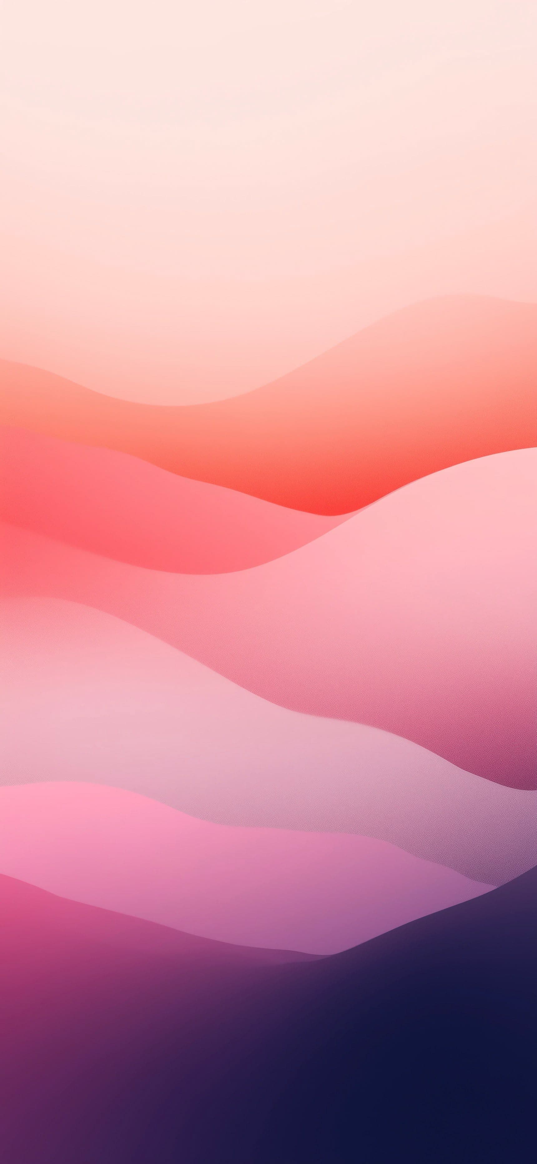 Blush Layers - free phone wallpaper