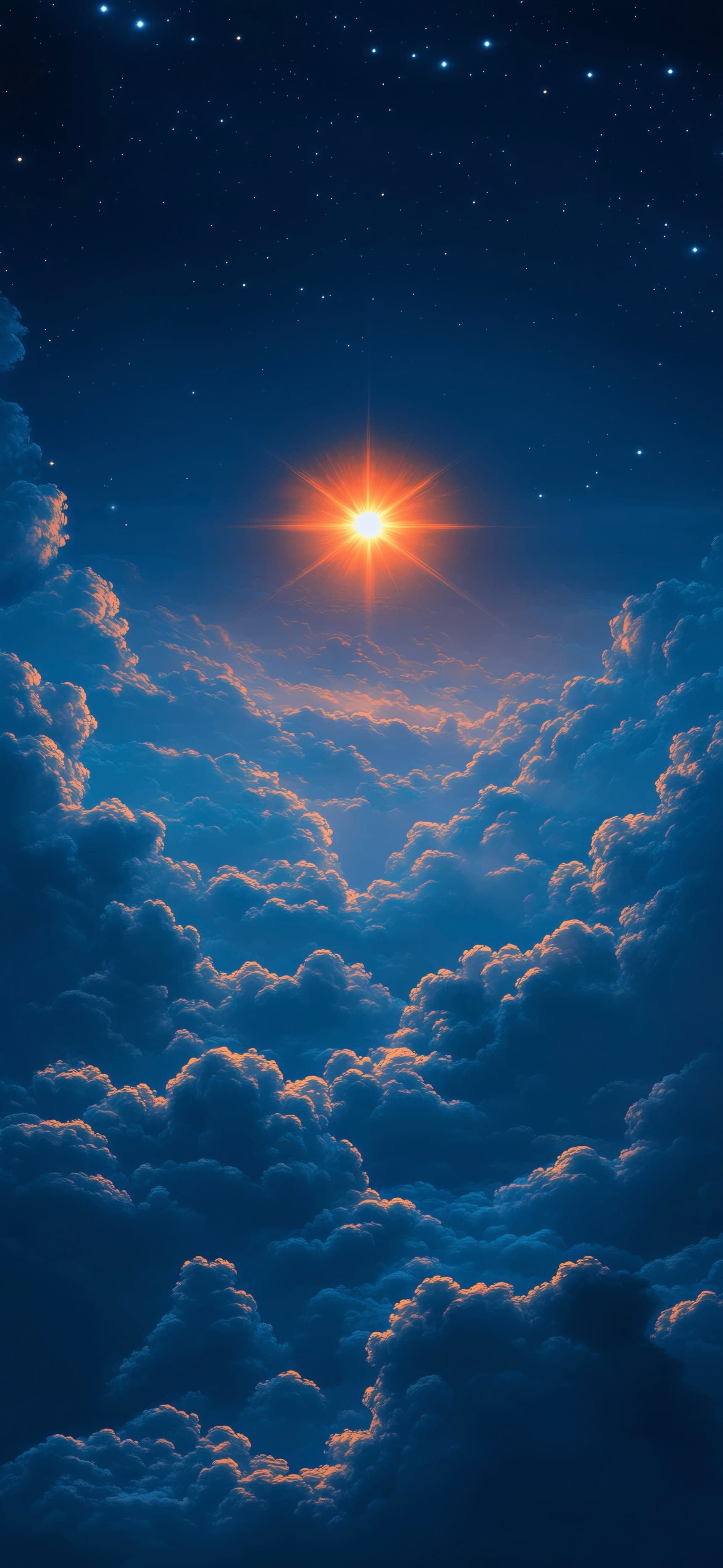 Sky Bloom - free phone wallpaper