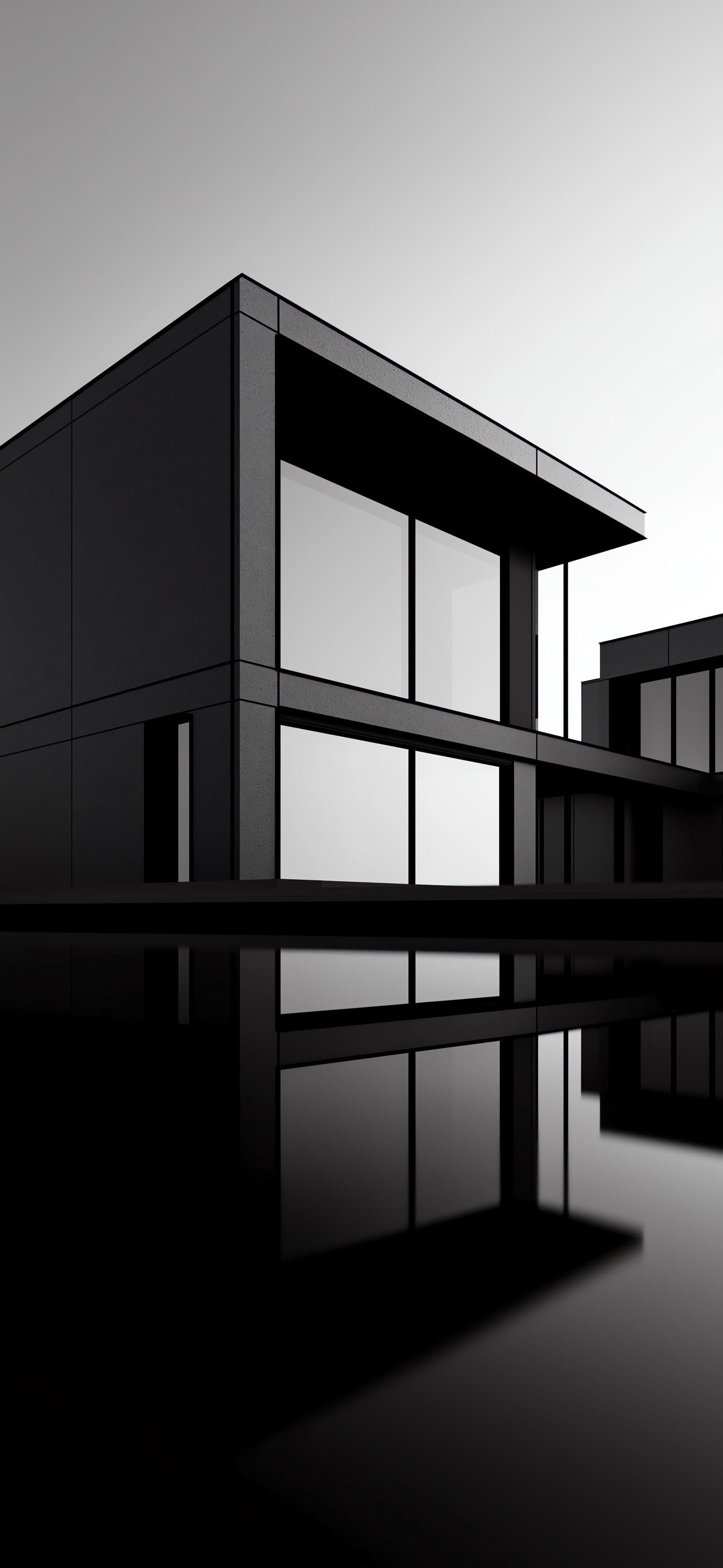 Monochrome Structure - free phone wallpaper