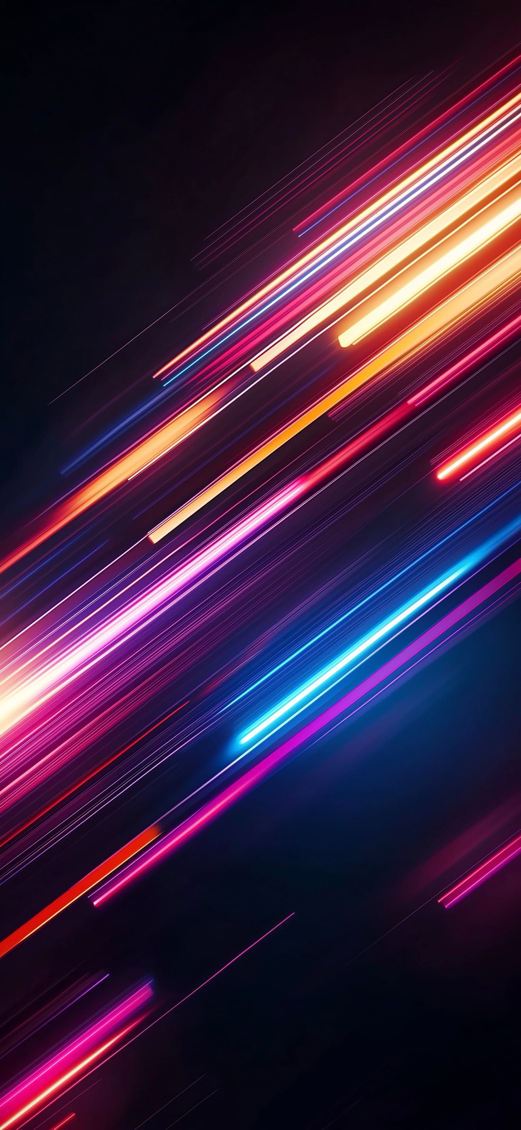 Streaks of Light - free phone wallpaper