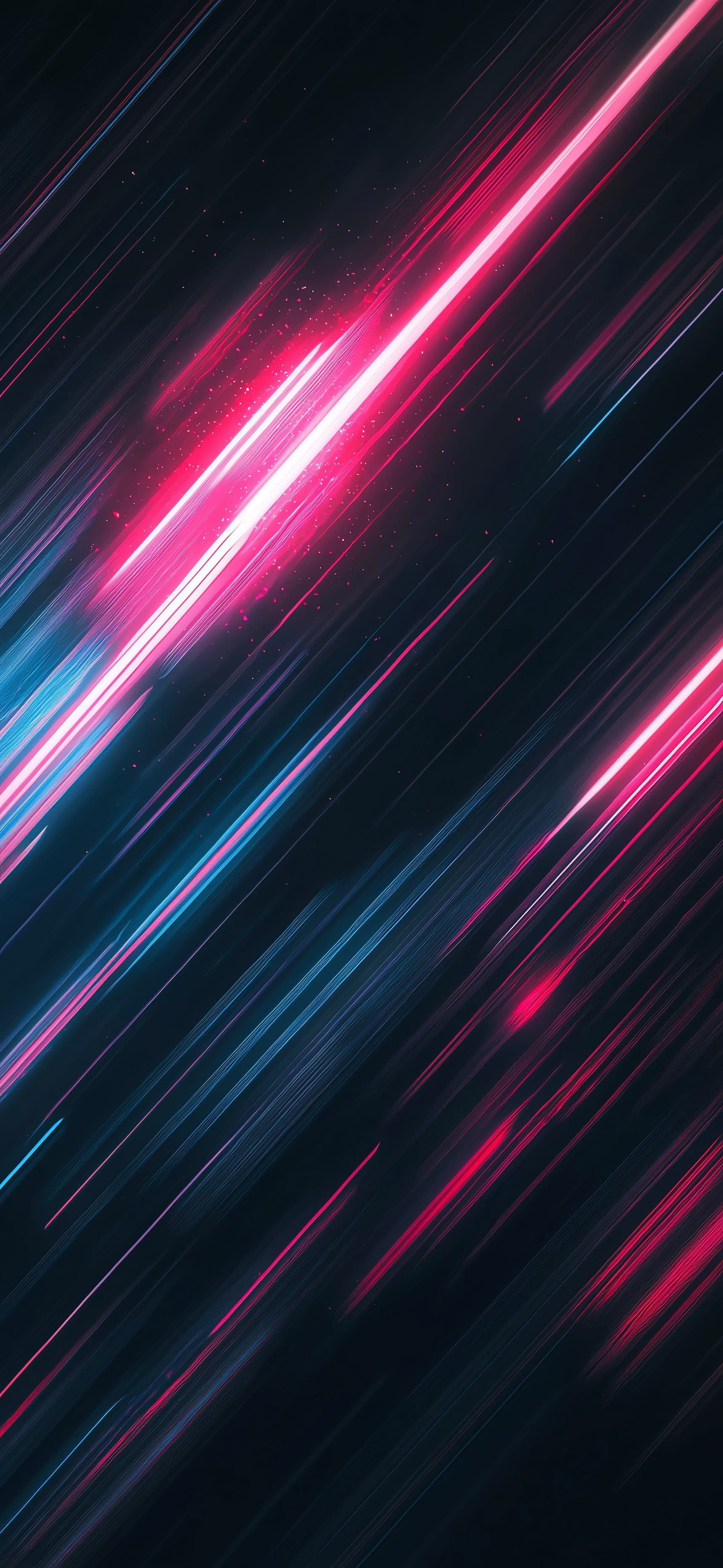 Diagonal Light Trails - free phone wallpaper