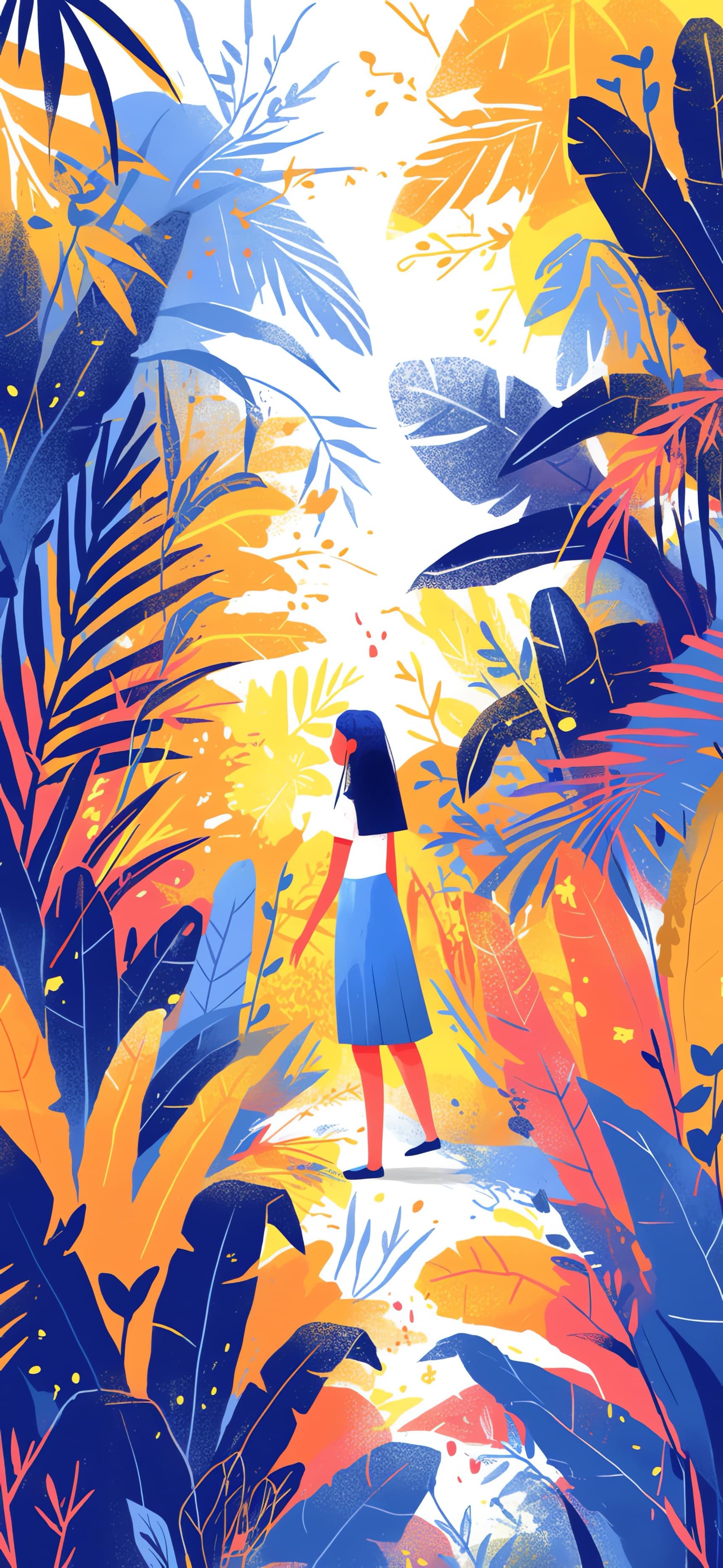 Jungle Walk - free phone wallpaper