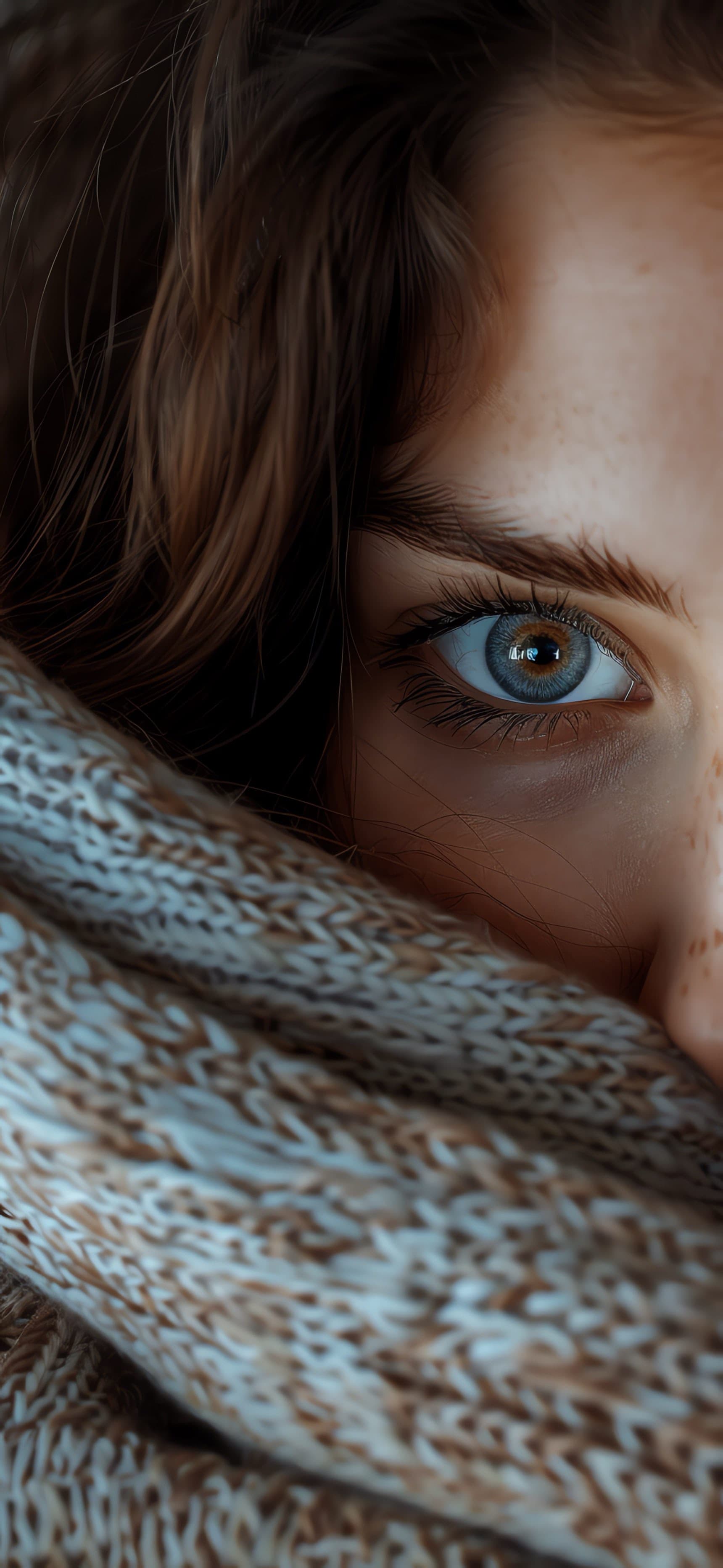 Mysterious Eye - free phone wallpaper