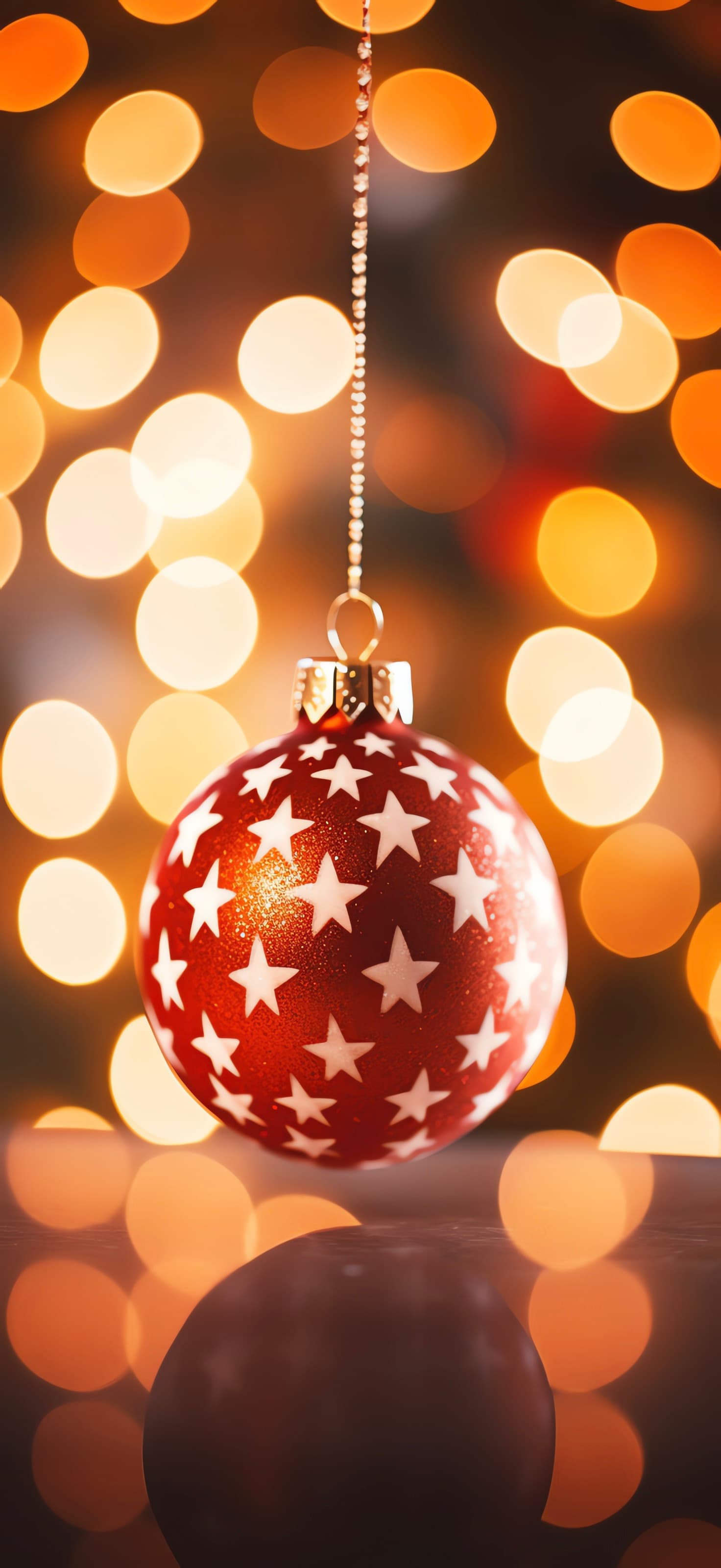 Starry Ornament Glow - free phone wallpaper