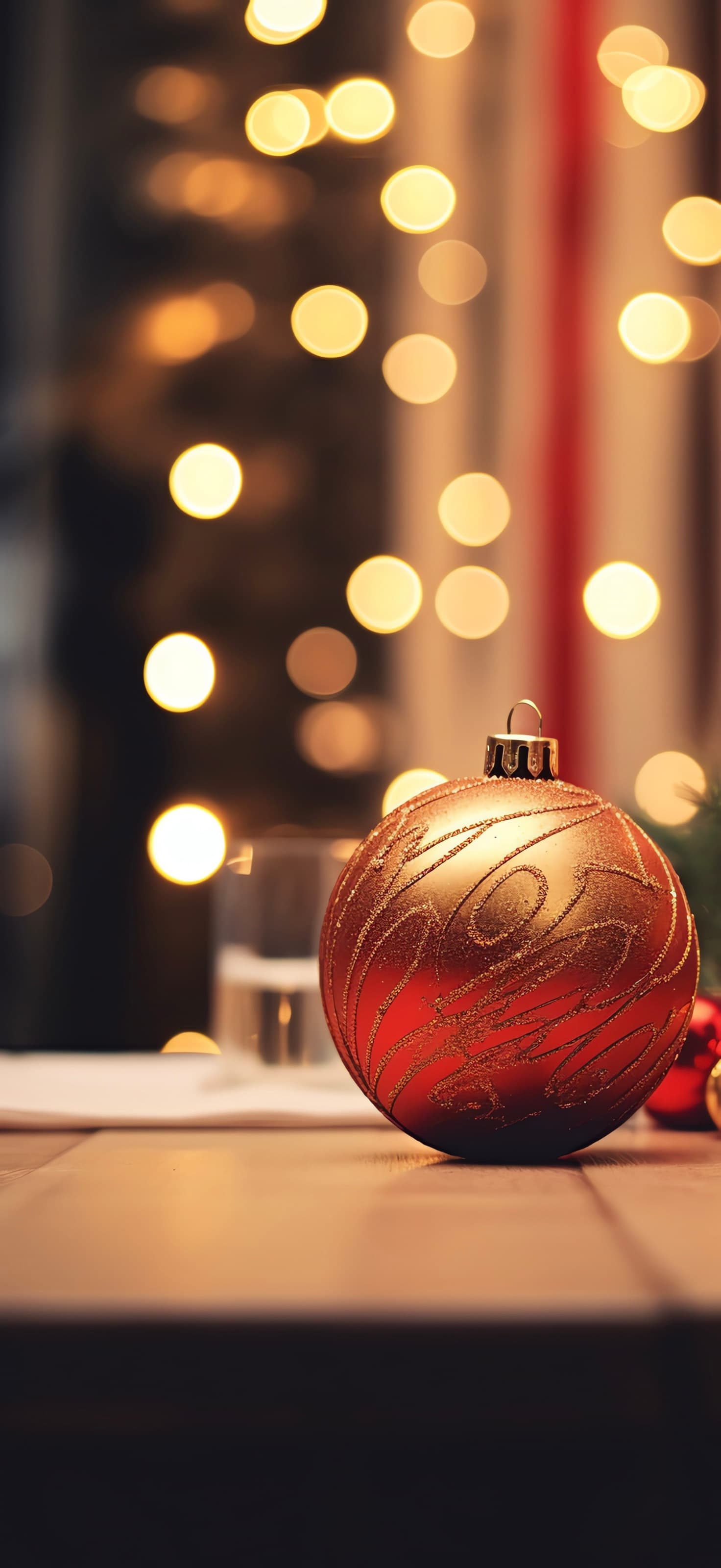Festive Ornament - free phone wallpaper