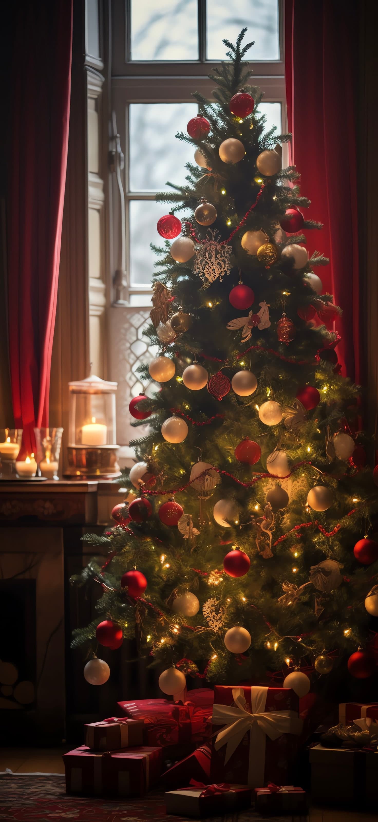 Regal Christmas - free phone wallpaper