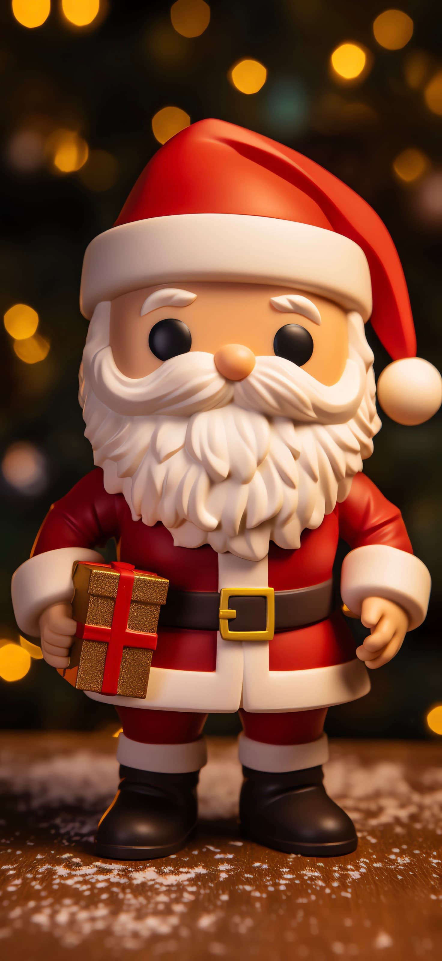 Funko Santa Claus - free phone wallpaper