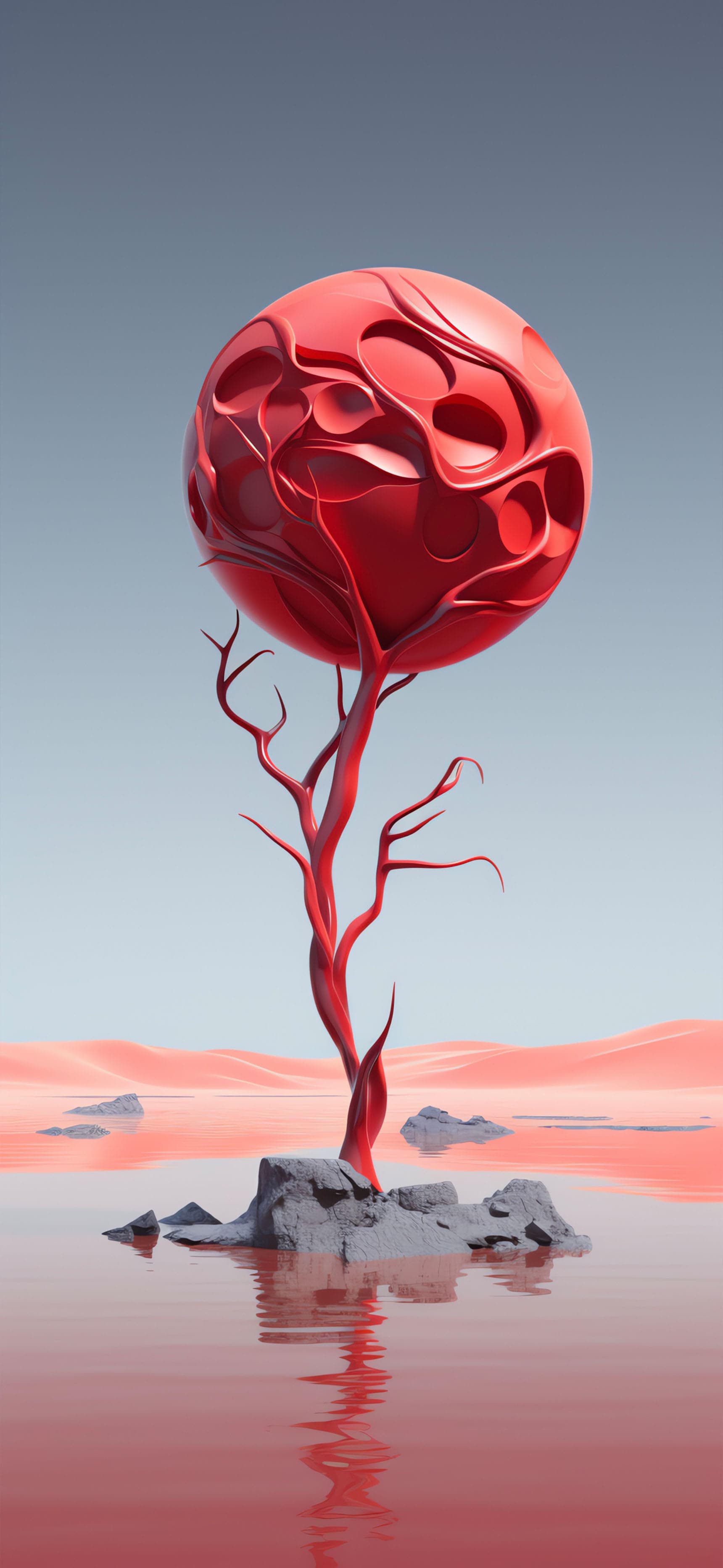 Red Planet - free phone wallpaper