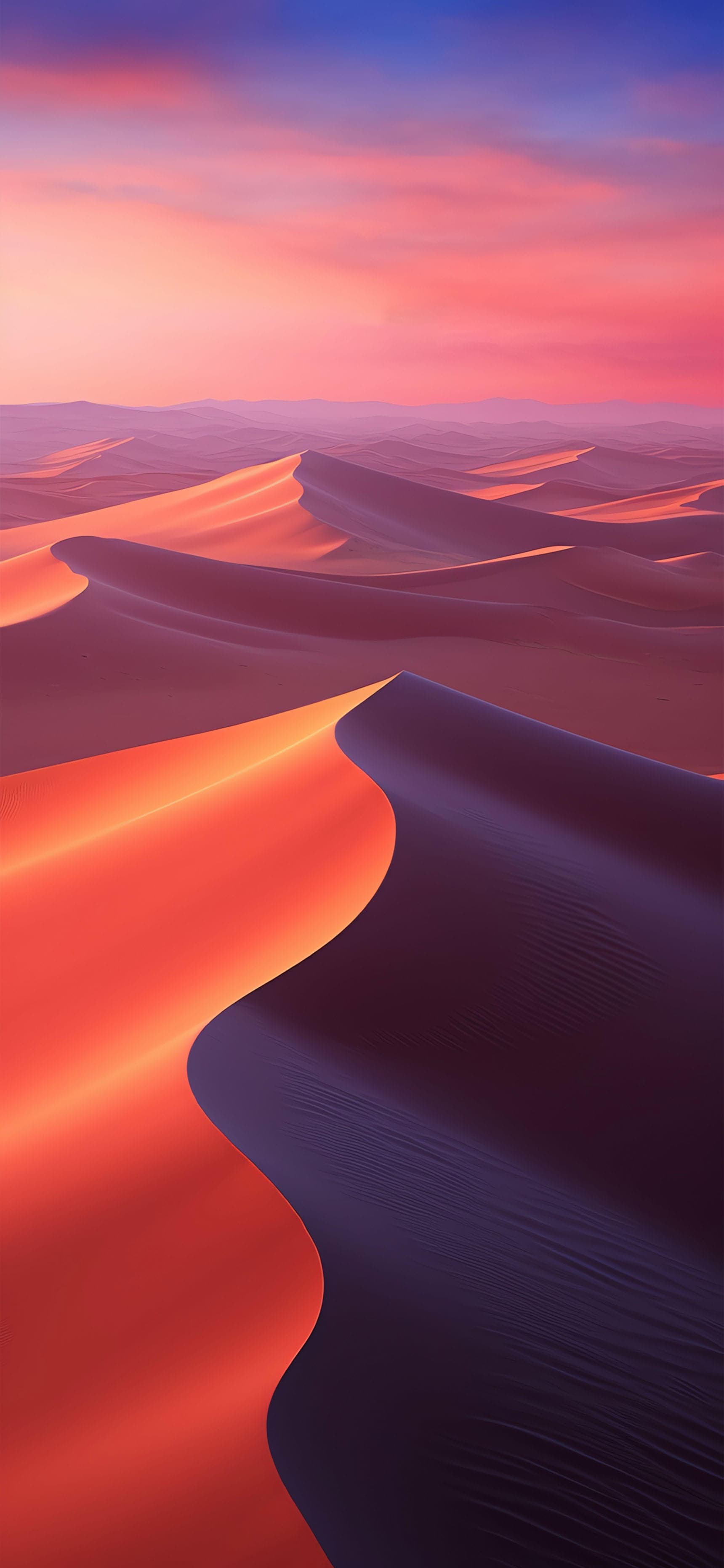 Crimson Desert Dunes - free phone wallpaper