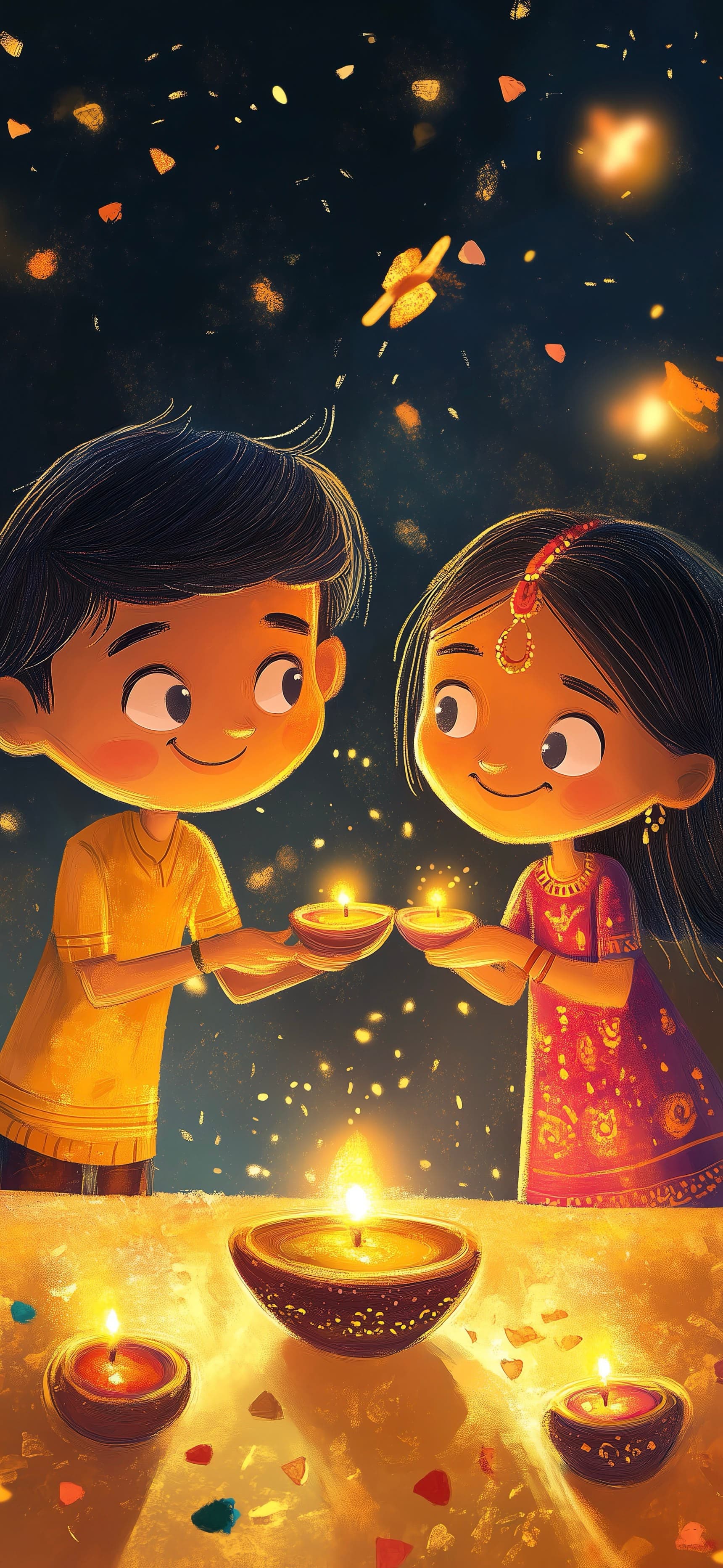 Diwali 2 - free phone wallpaper
