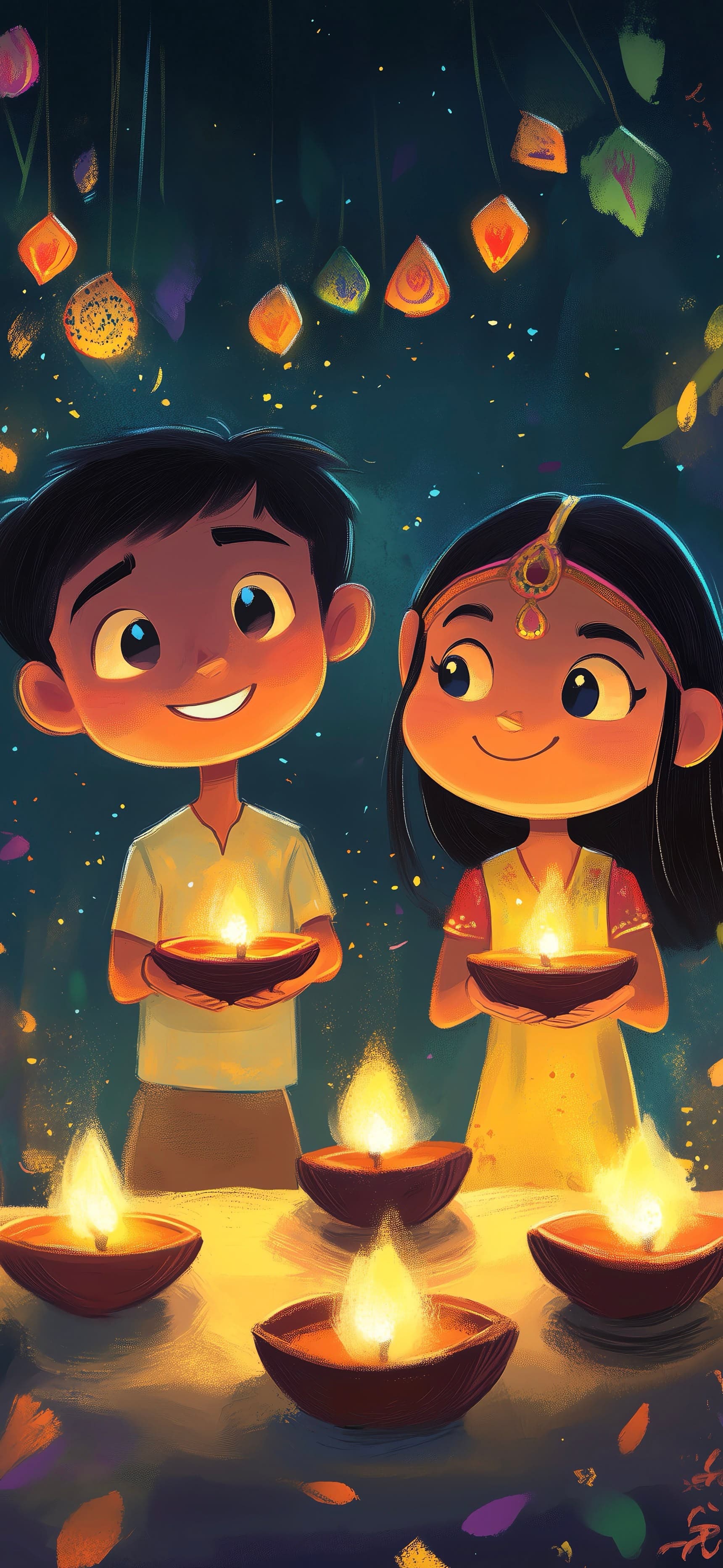 Diwali 3 - free phone wallpaper
