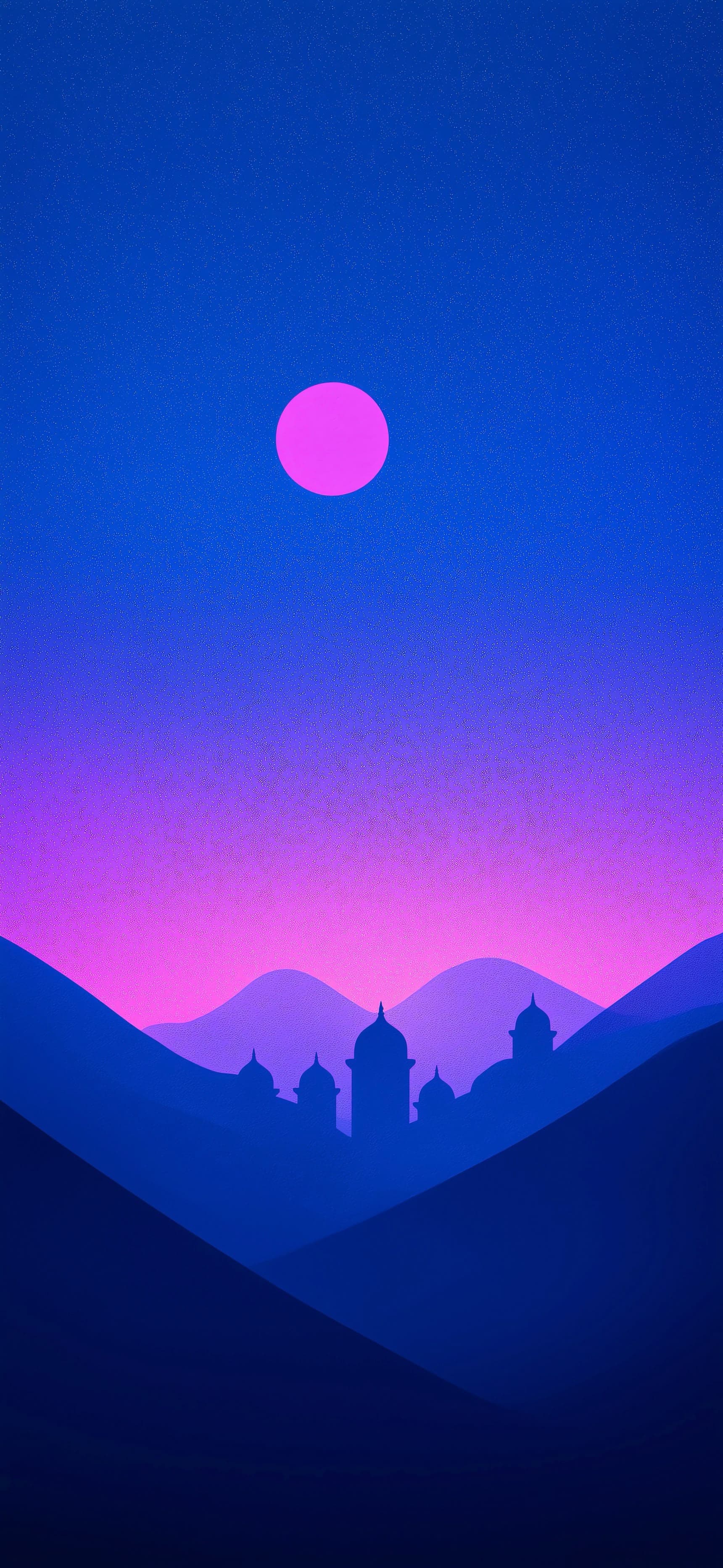 Indigo Mountain Vista - free phone wallpaper