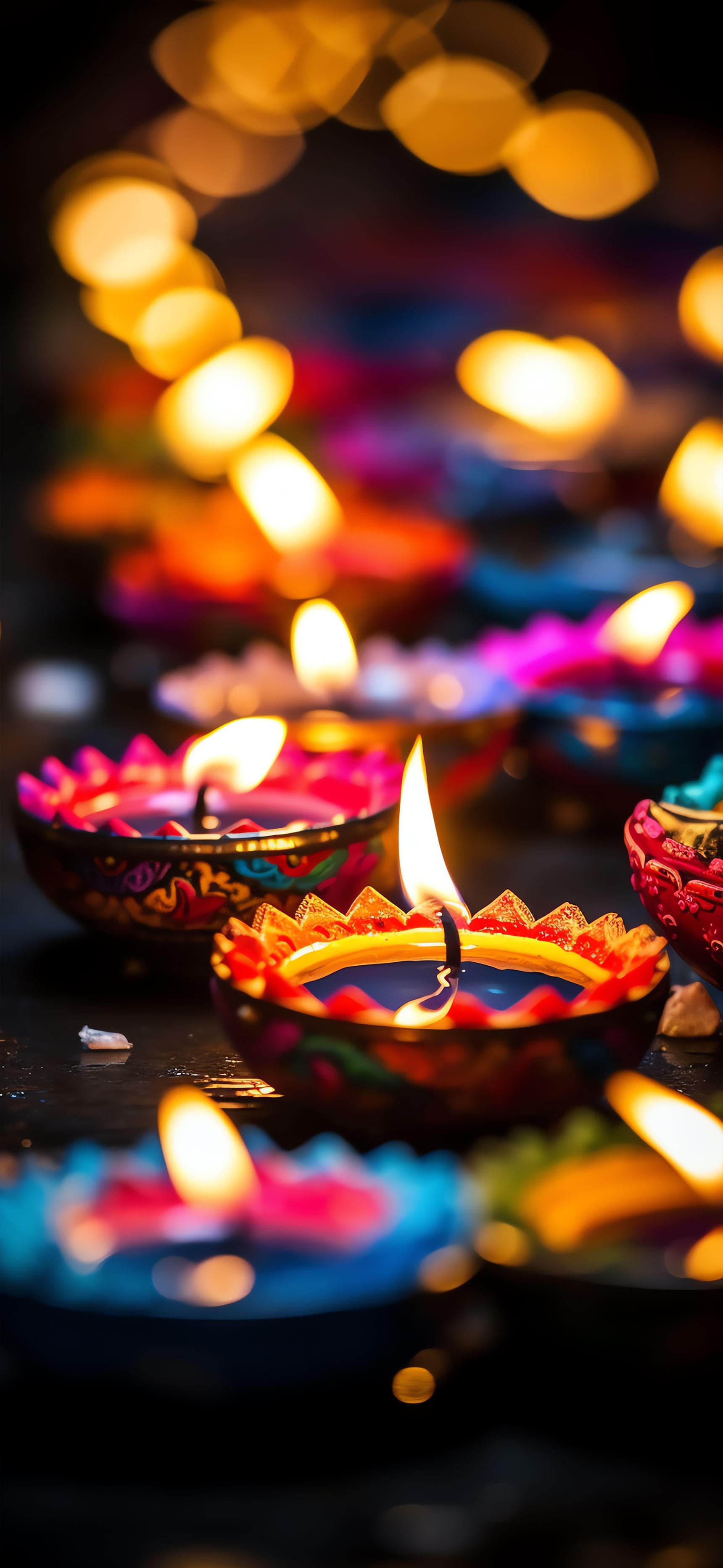 Diwali Light Festival - free phone wallpaper