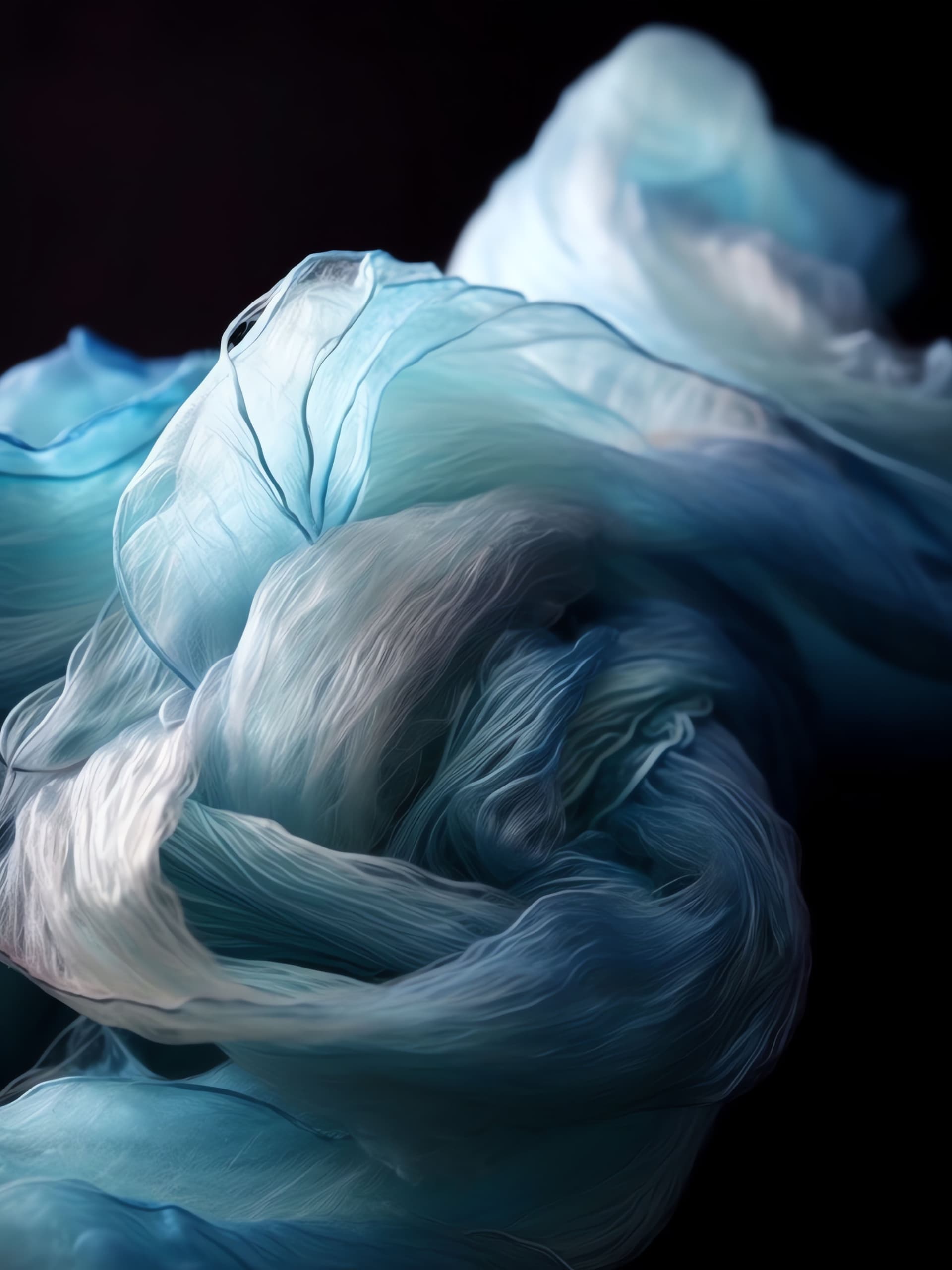 Abstract Silk Flow - free phone wallpaper