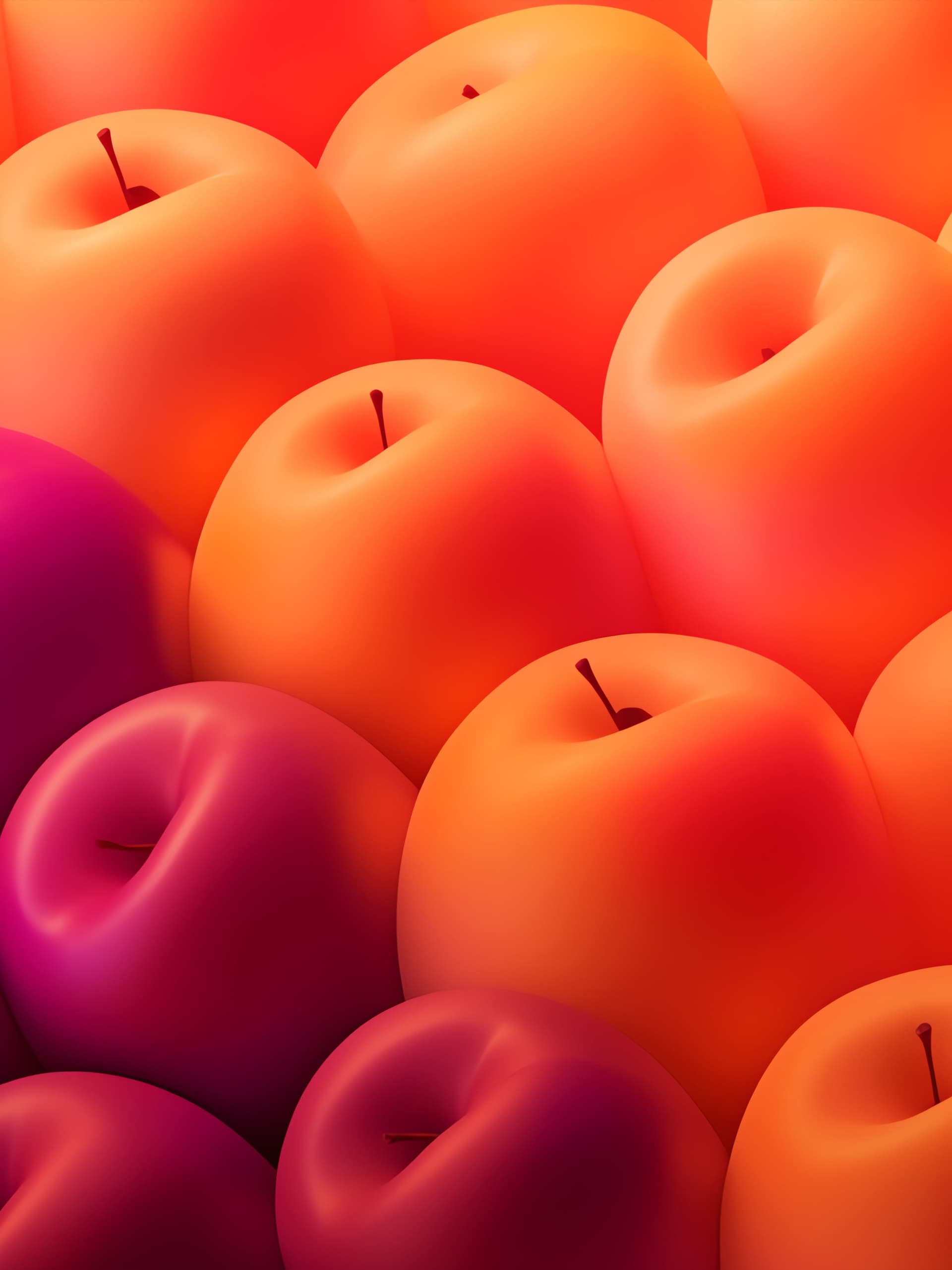 Apple Orchard Hues - free phone wallpaper
