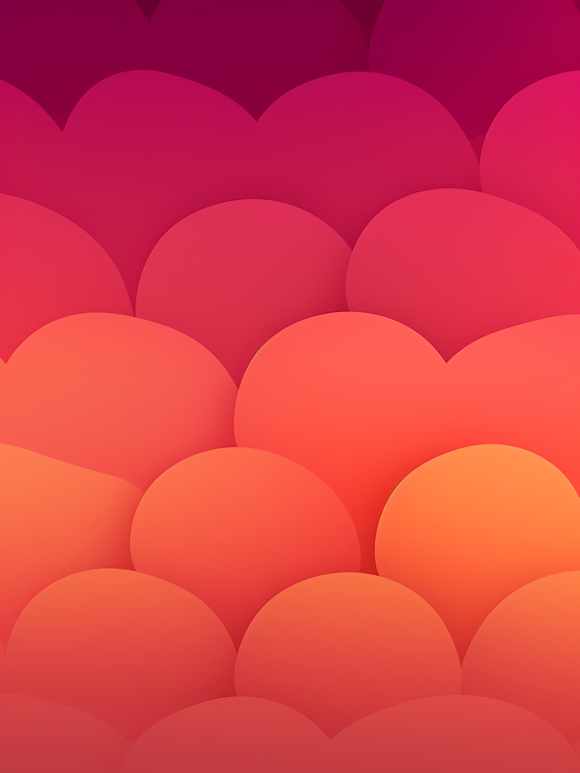 Gradient Sphere Layers - free phone wallpaper