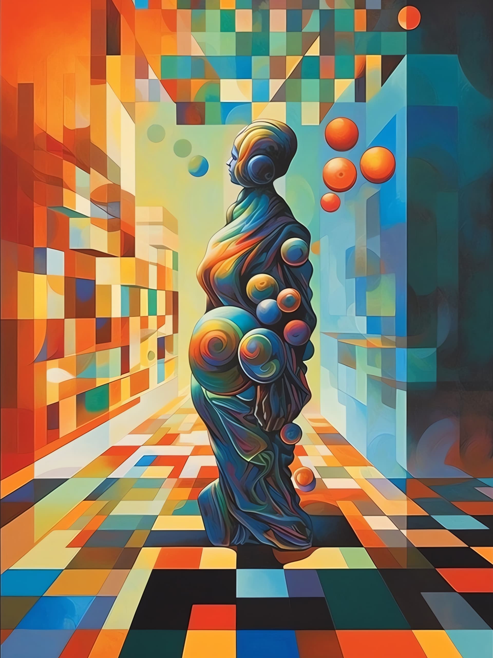 Abstract Figure - free phone wallpaper