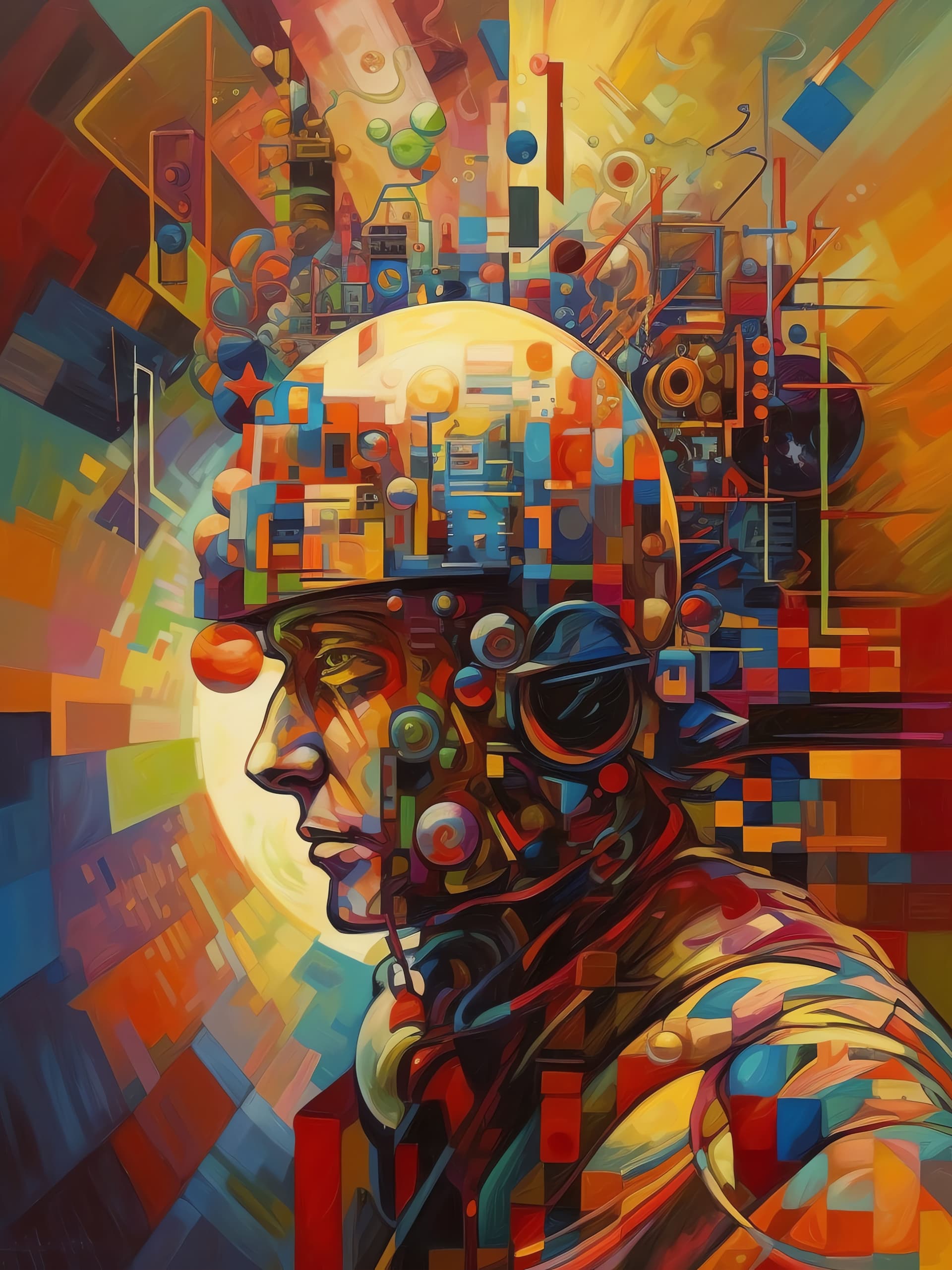 Mindscape Portrait Art - free phone wallpaper