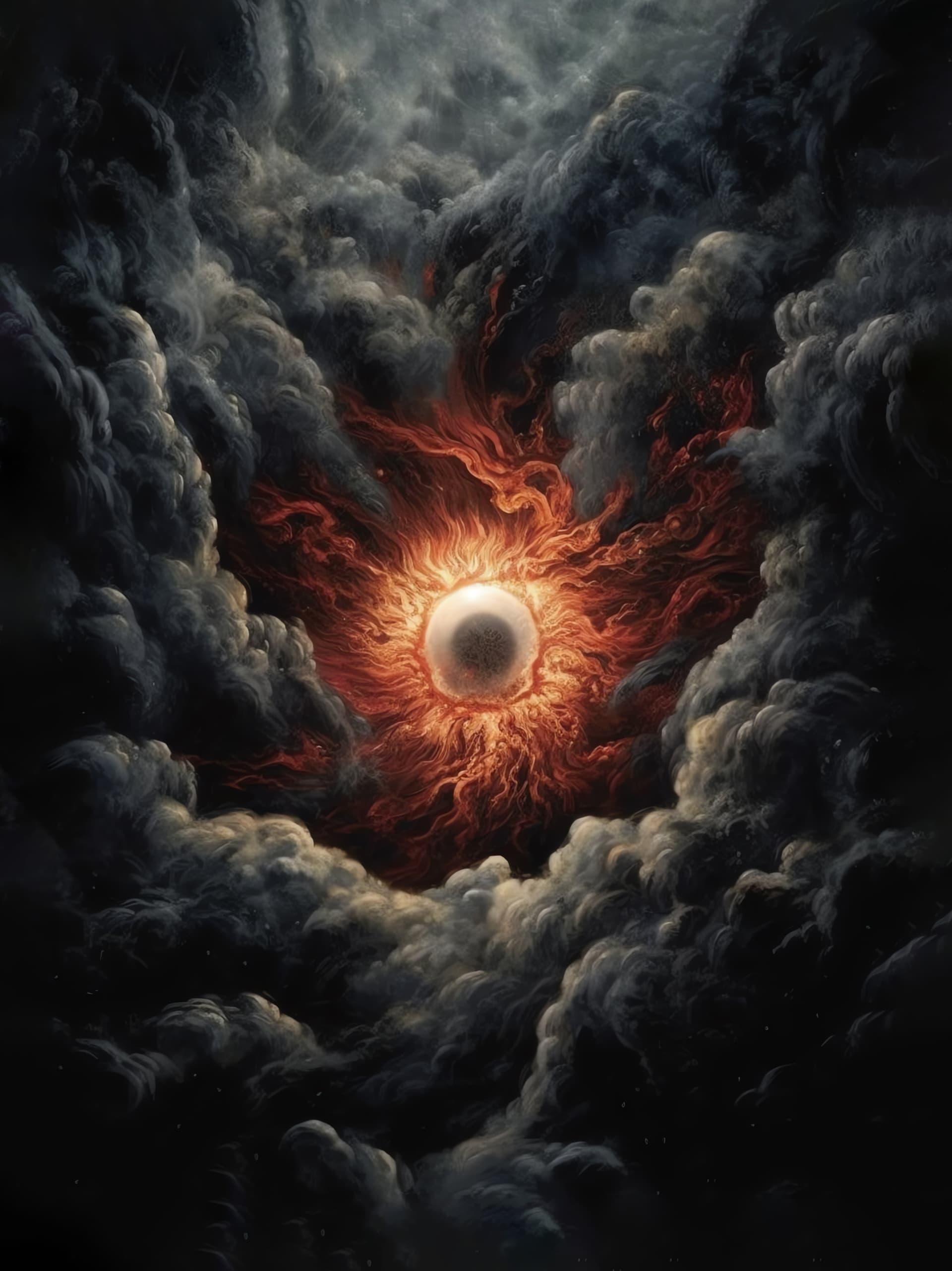 Celestial Inferno - free phone wallpaper