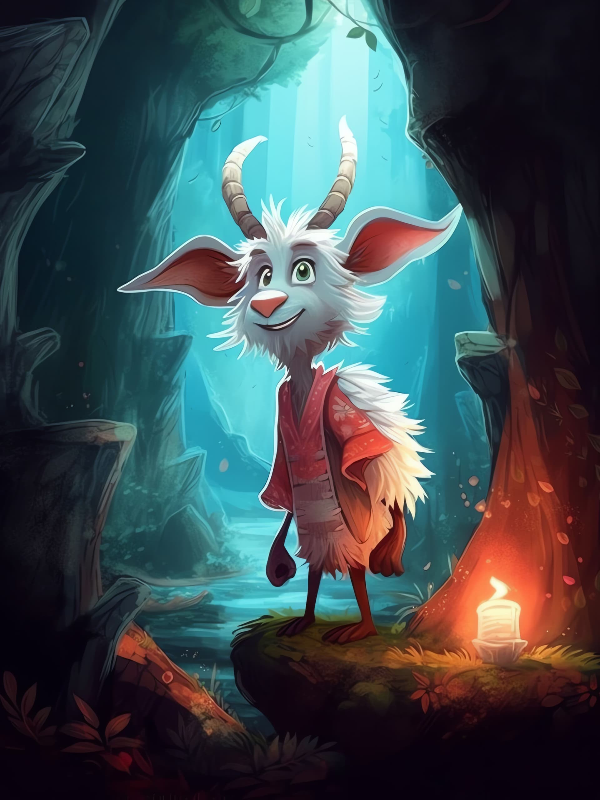 Forest Creature - free phone wallpaper