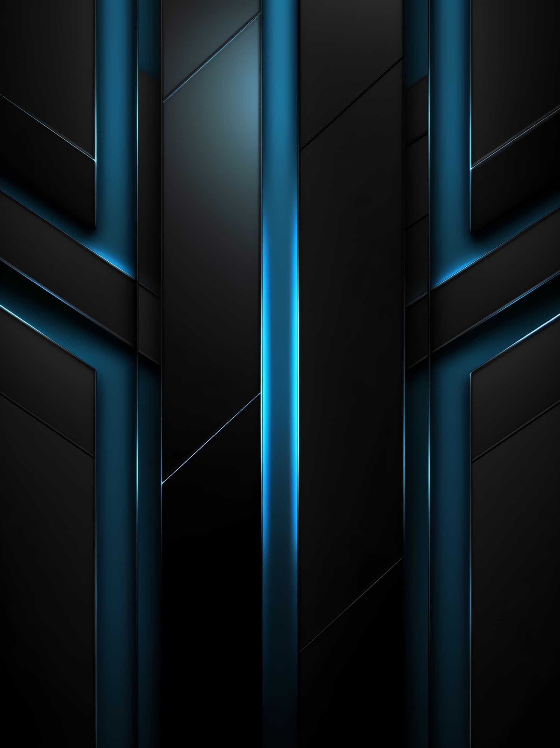 Tech Panel Glow - free phone wallpaper