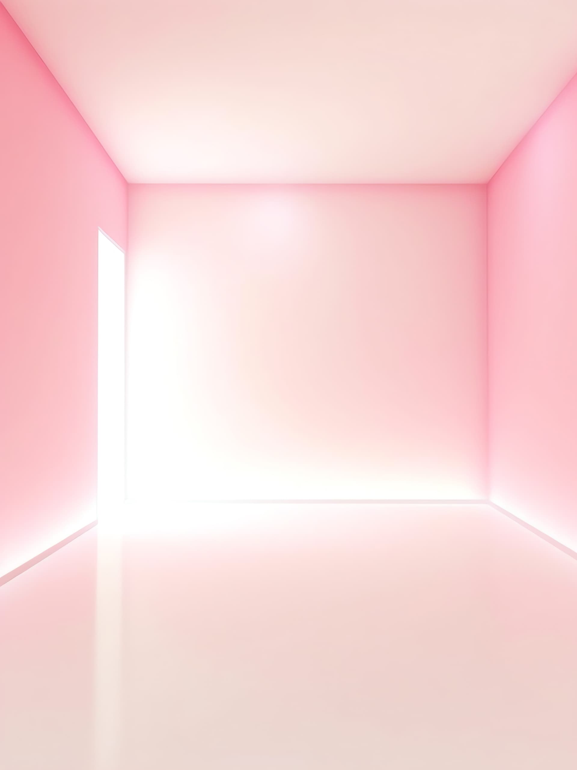 Minimalist Pink Room - free phone wallpaper