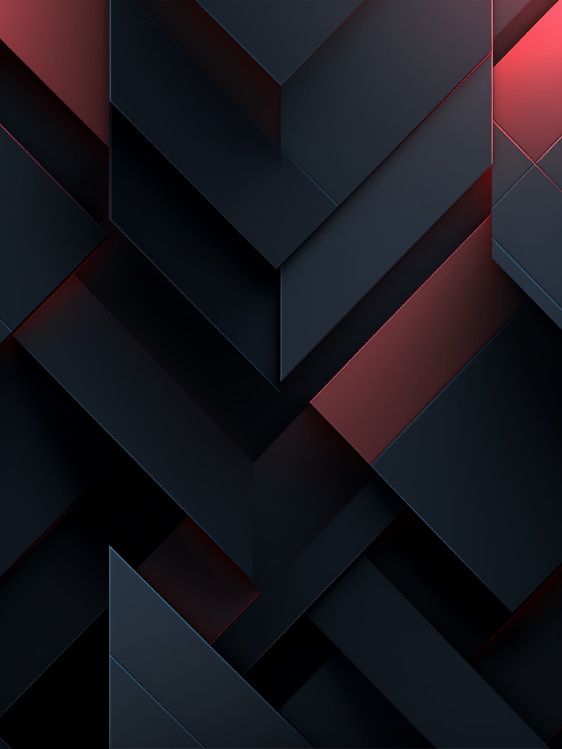Geometric Dark Arrows - free phone wallpaper