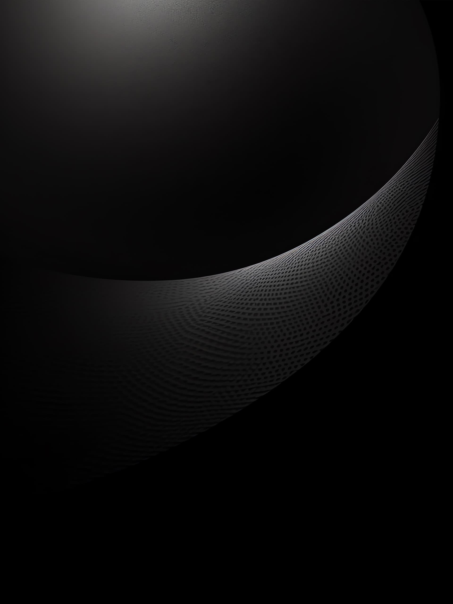 Abstract Dark Curve - free phone wallpaper