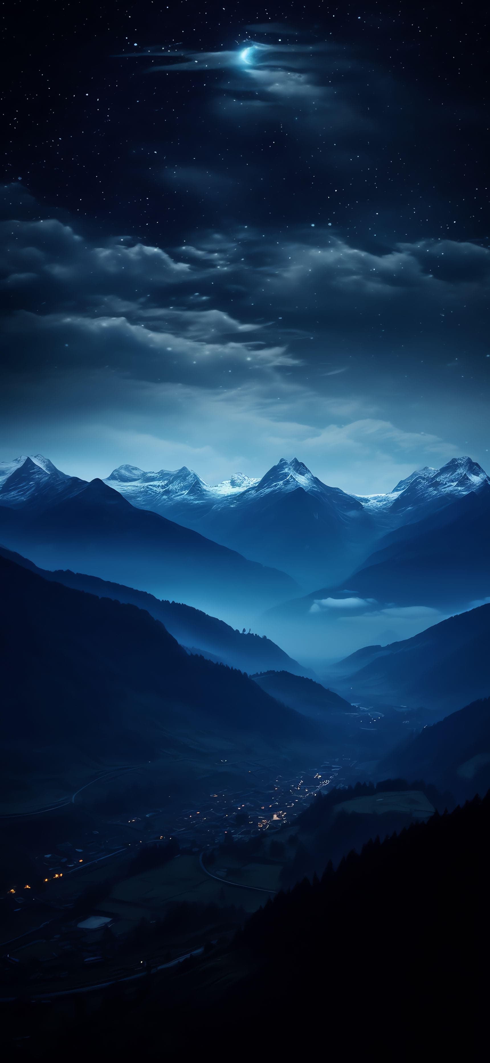 Alpine Valley - free phone wallpaper