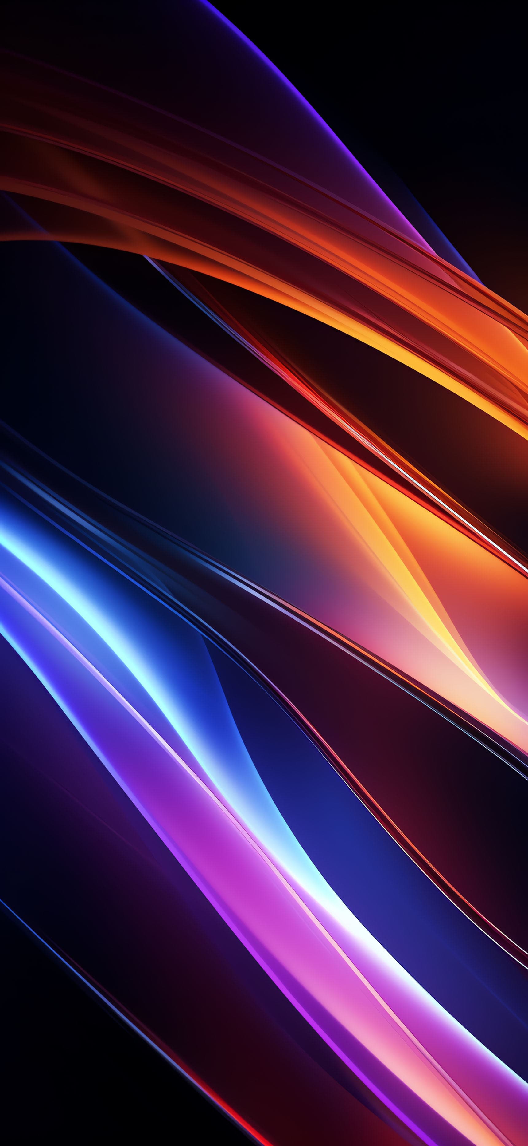 Light Streaks - free phone wallpaper
