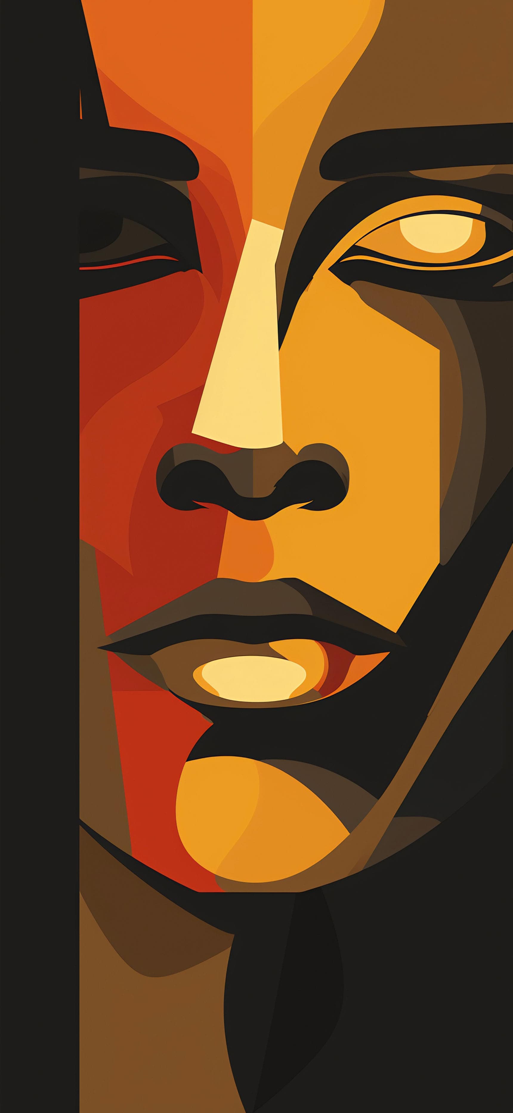 Abstract Portrait - free phone wallpaper