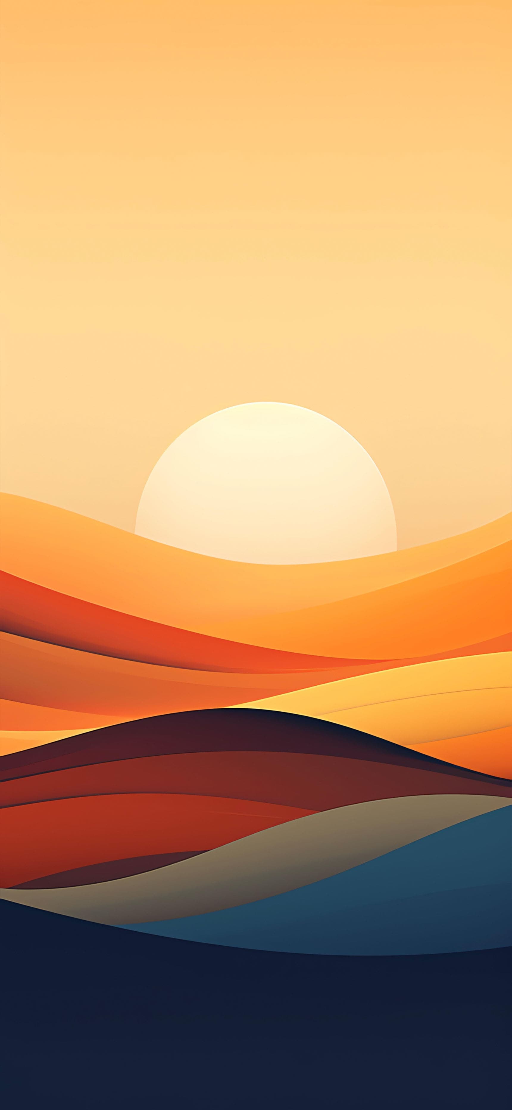 Desert Horizon - free phone wallpaper