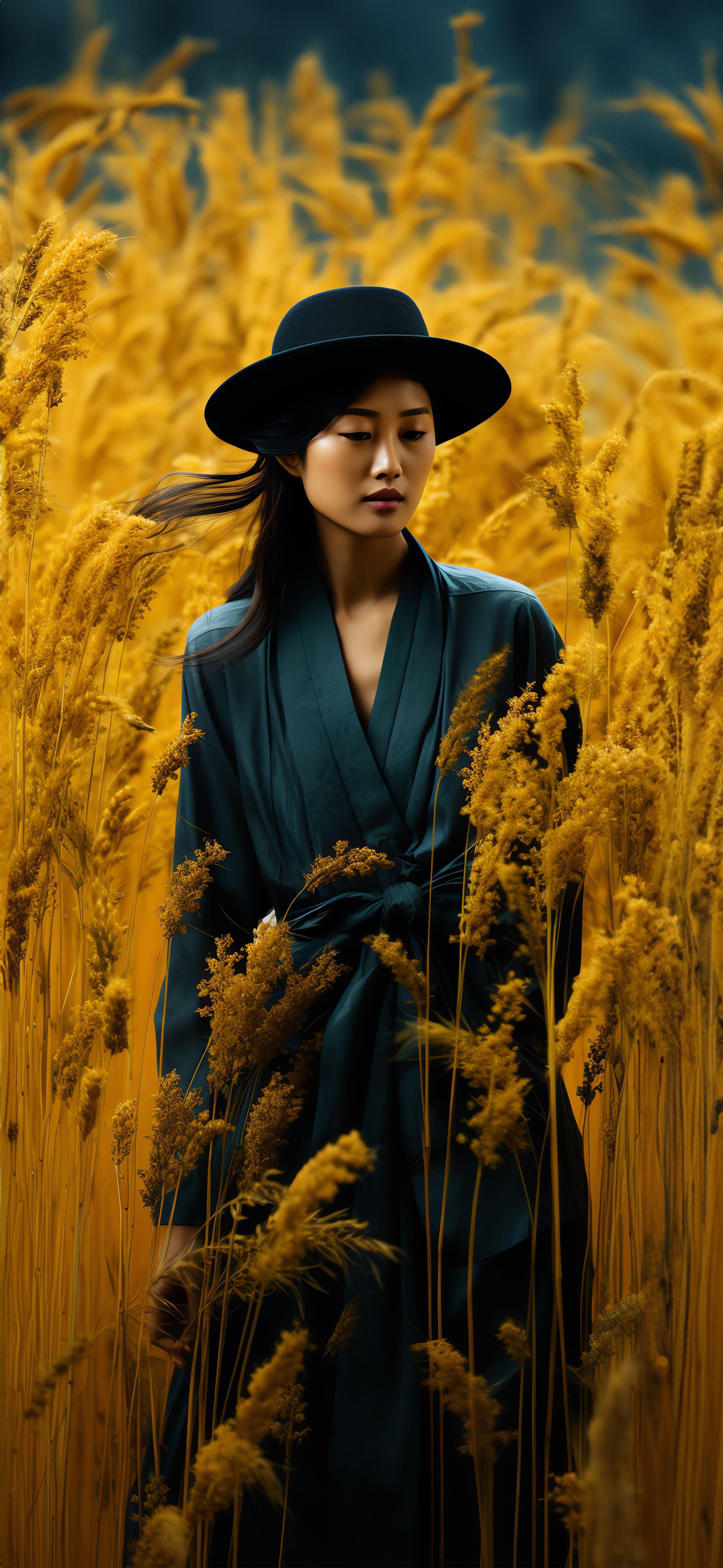 Golden Wheat Field - free phone wallpaper