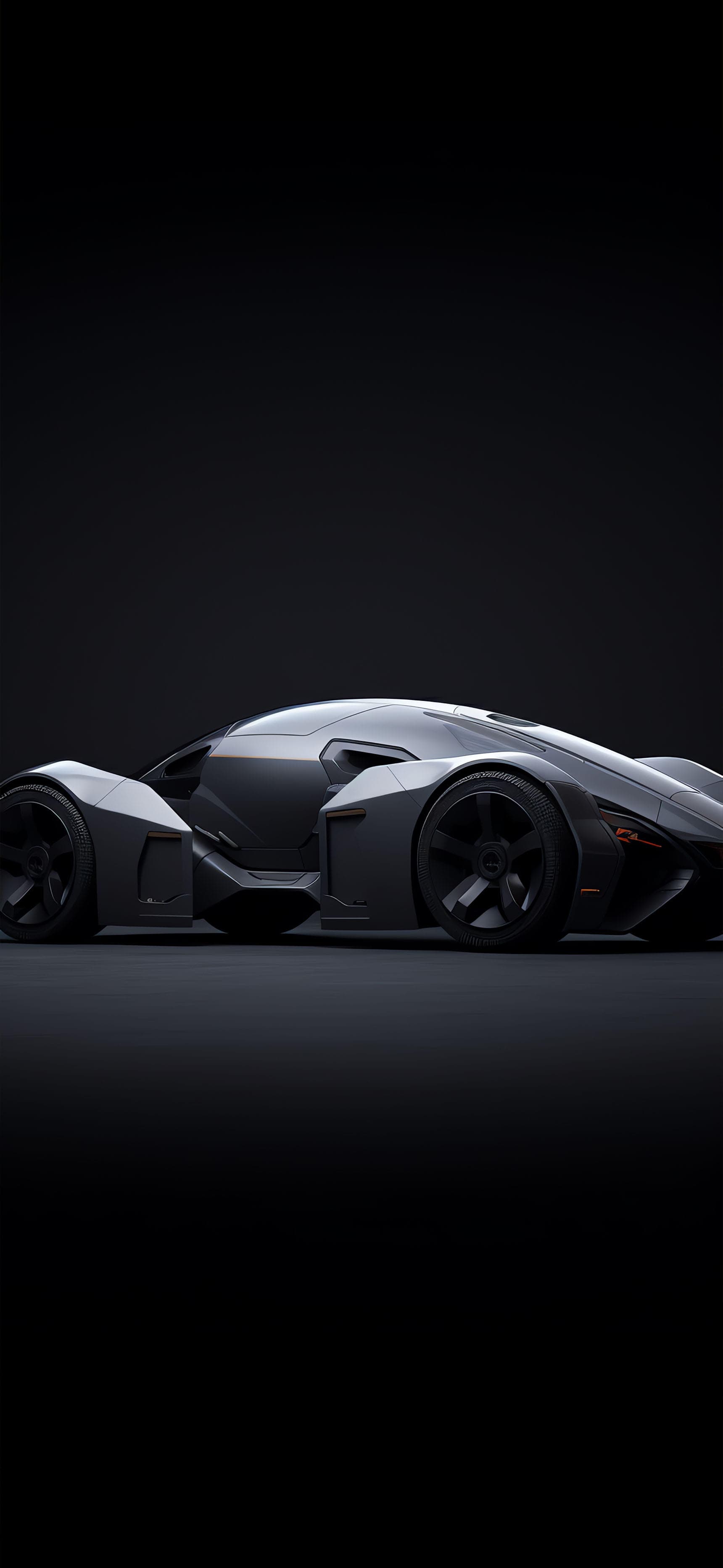 Sleek Car Profile - free phone wallpaper
