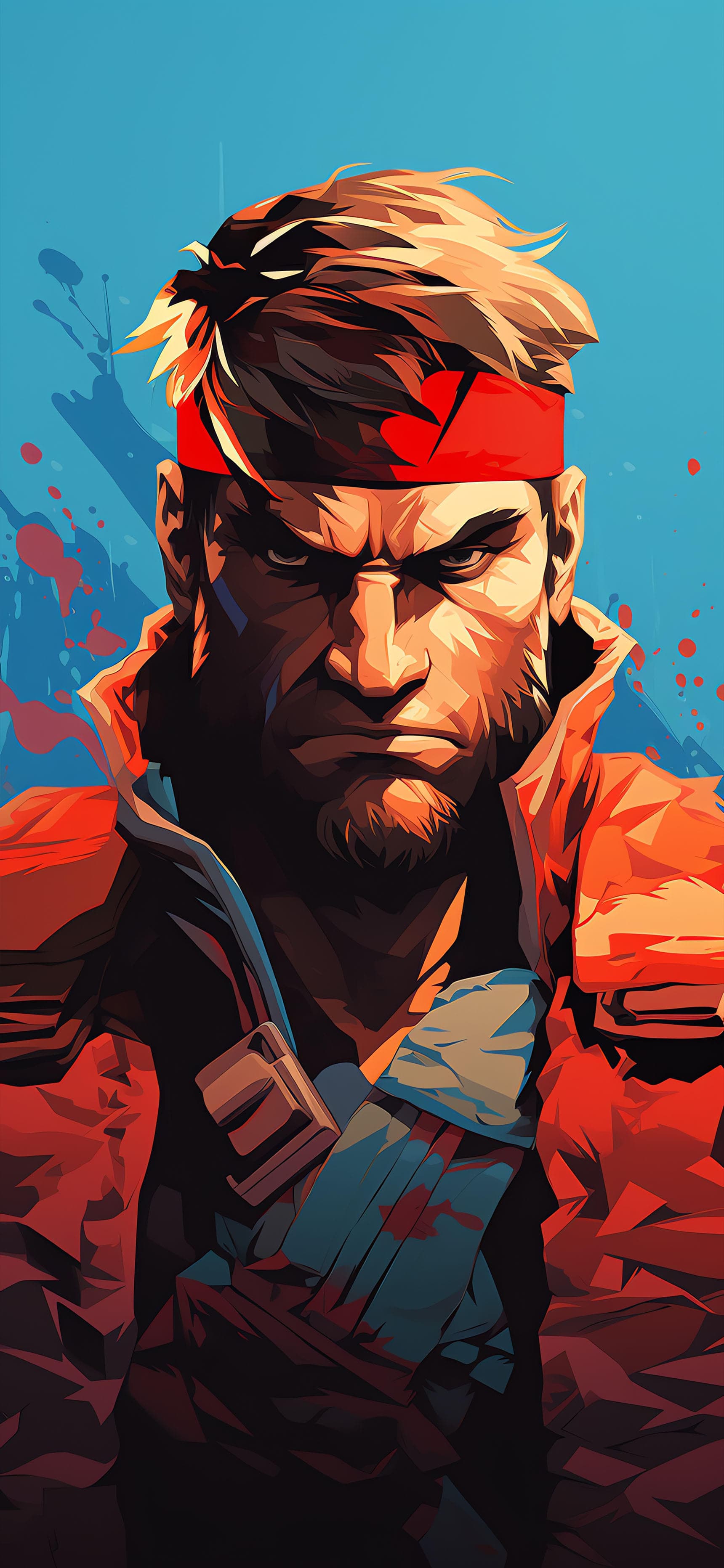 Fighter Portrait - free phone wallpaper
