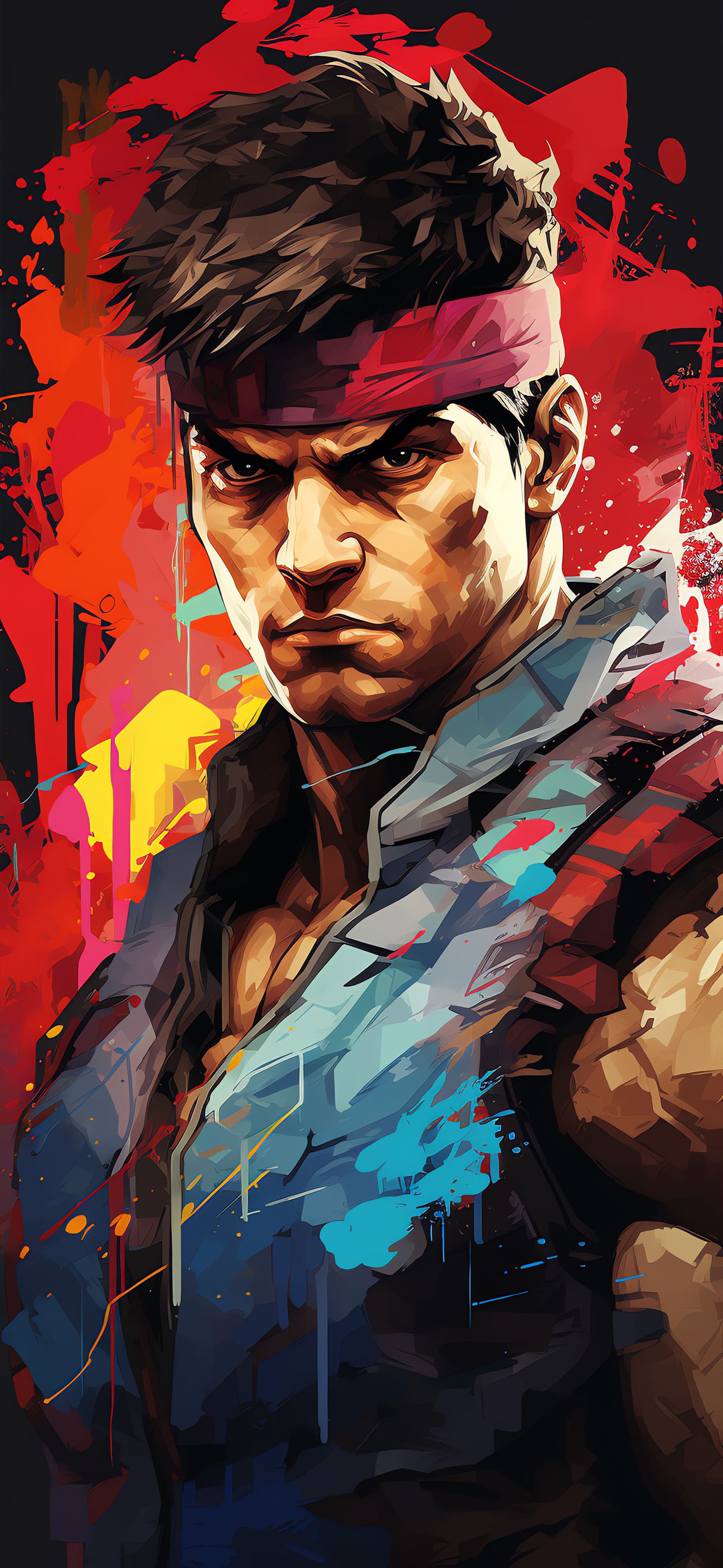 Intense Gaze - free phone wallpaper