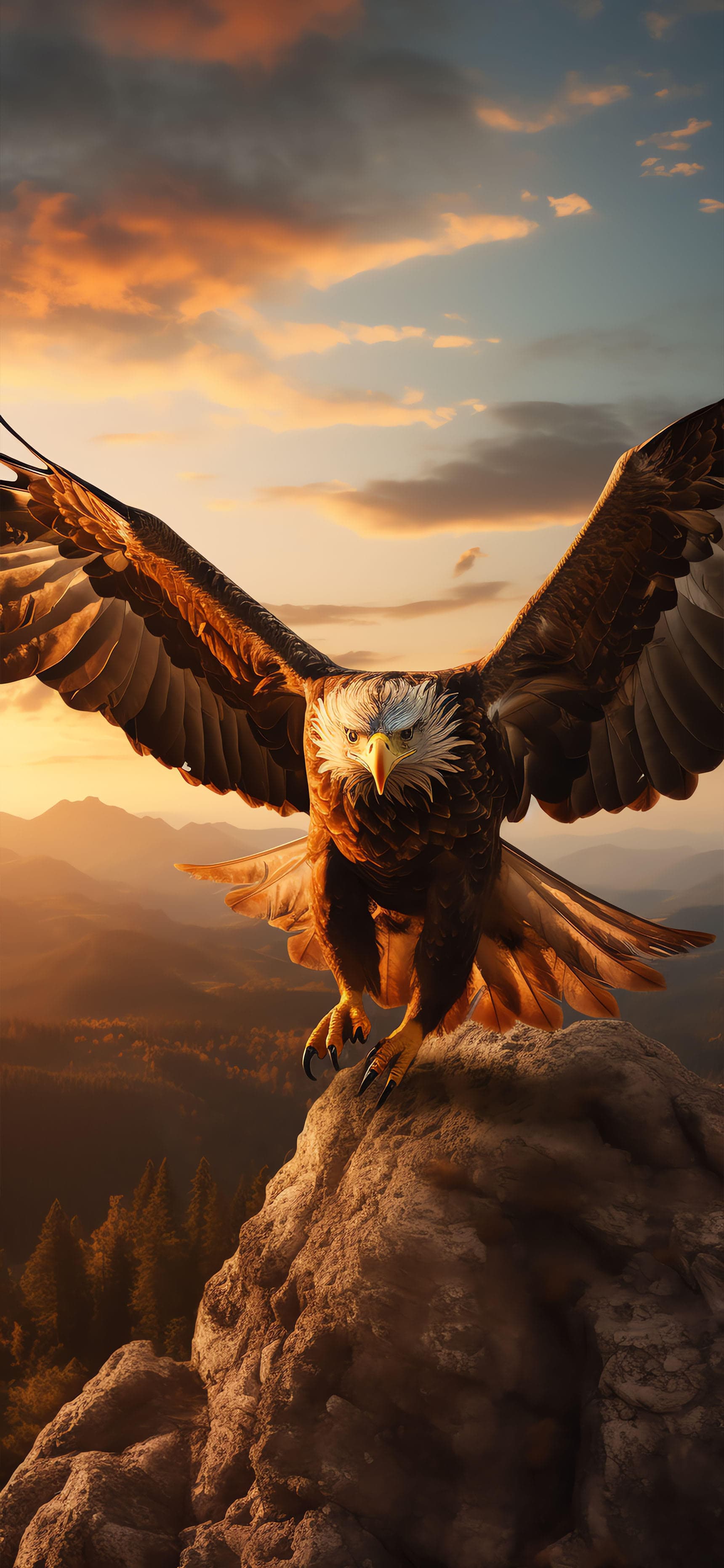 Majestic Bird - free phone wallpaper