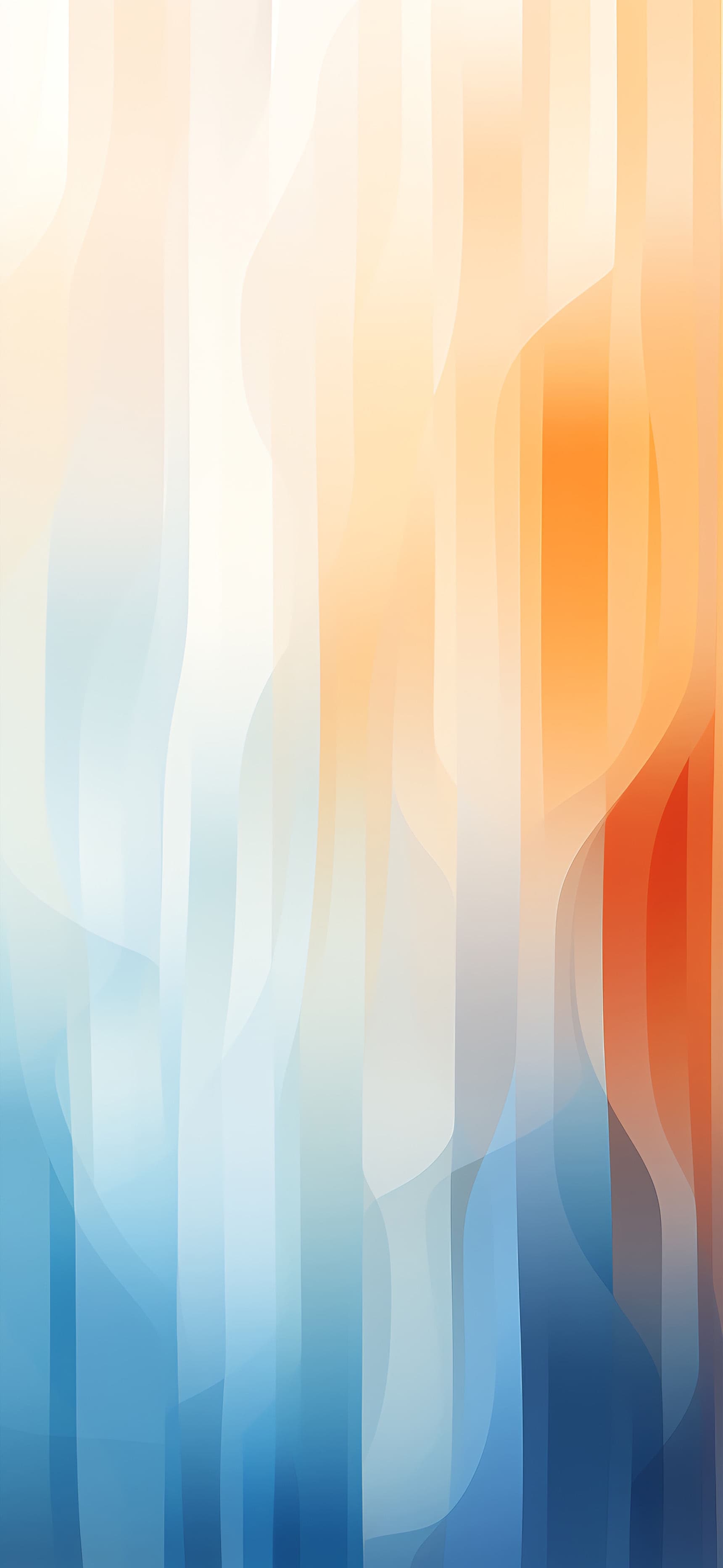 Abstract Color Flow - free phone wallpaper