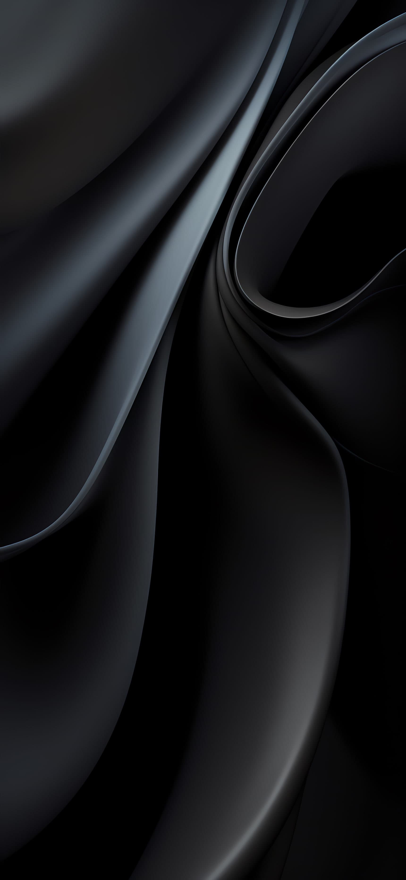 Fiery Ocean Swirl - free phone wallpaper