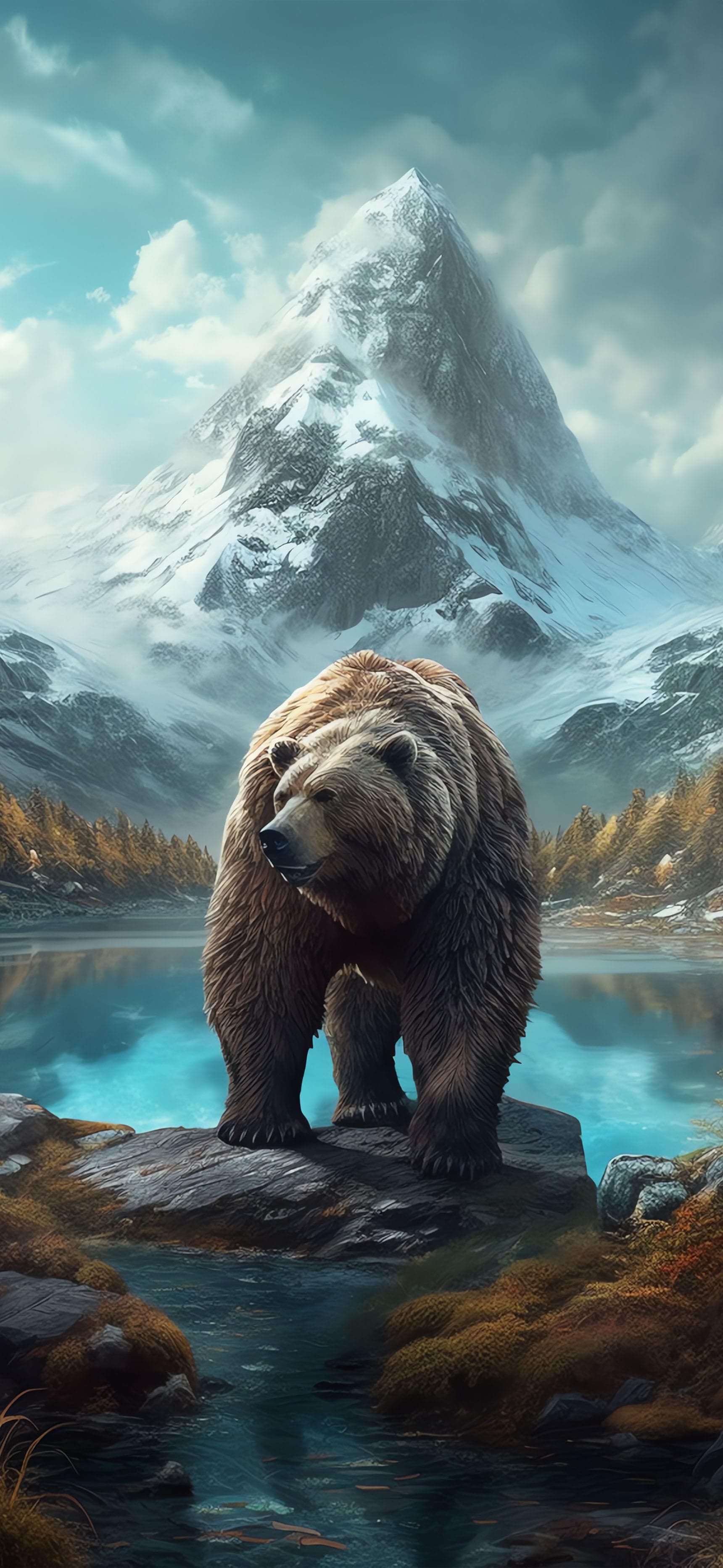 Bear Mountain Vista - free phone wallpaper