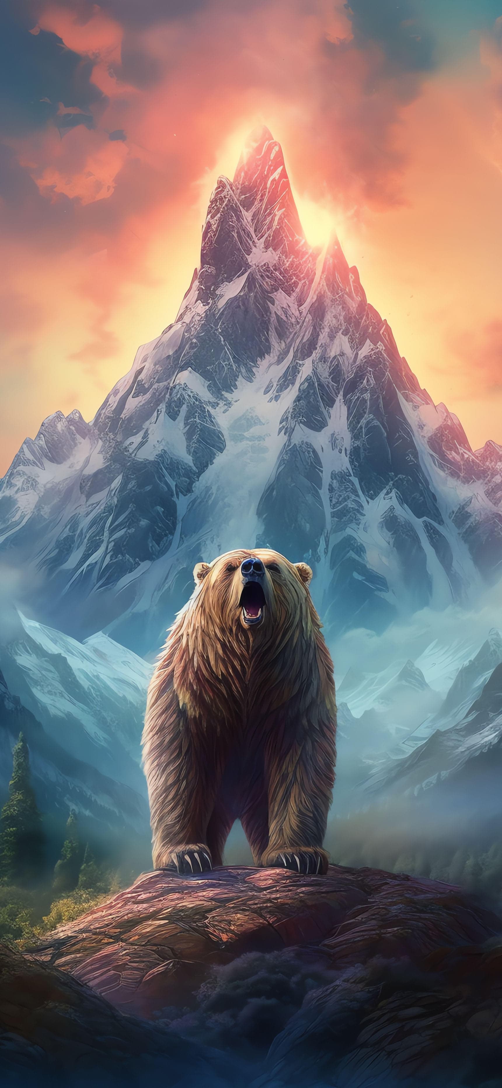 Grizzly Peak Majesty - free phone wallpaper