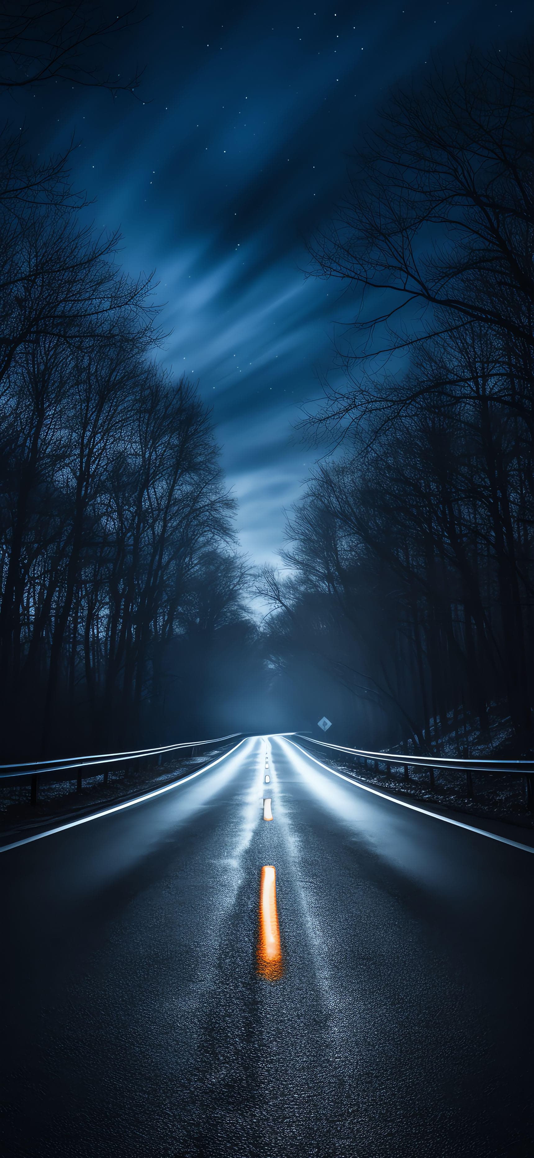 Lonely Road - free phone wallpaper