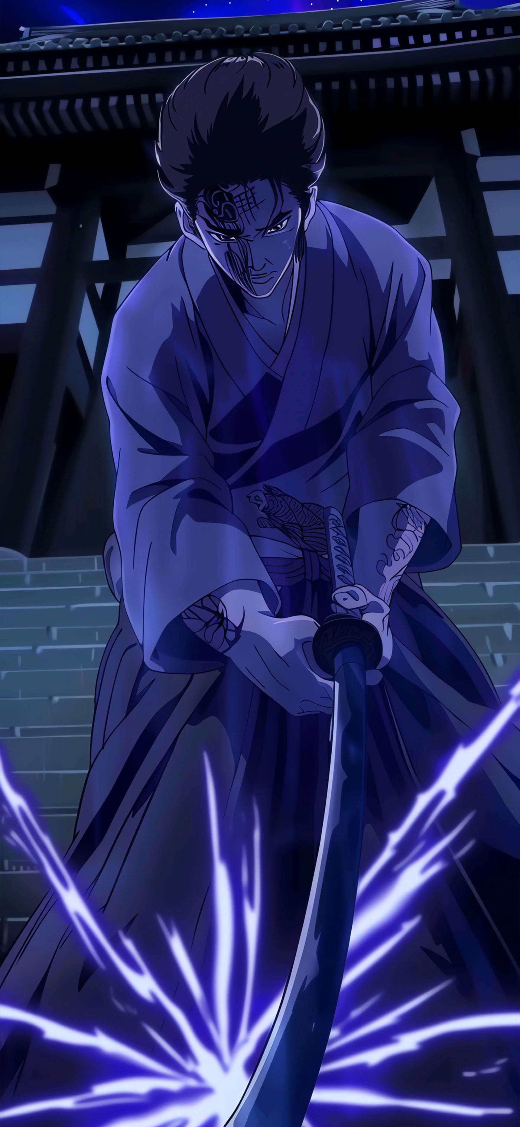 Samurai Blade Spark - free phone wallpaper
