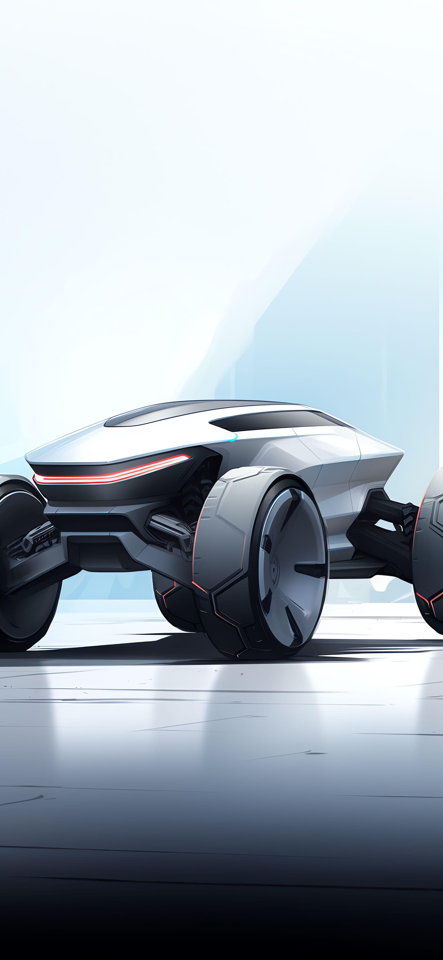 Futuristic Rover Design - free phone wallpaper