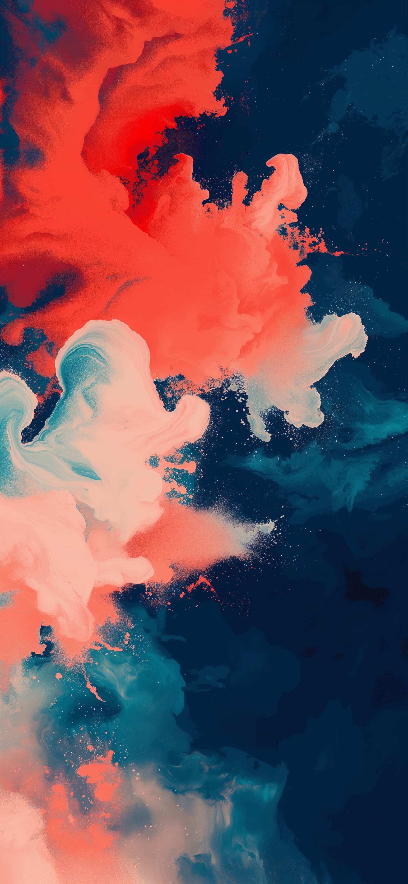 Crimson Drift - free phone wallpaper