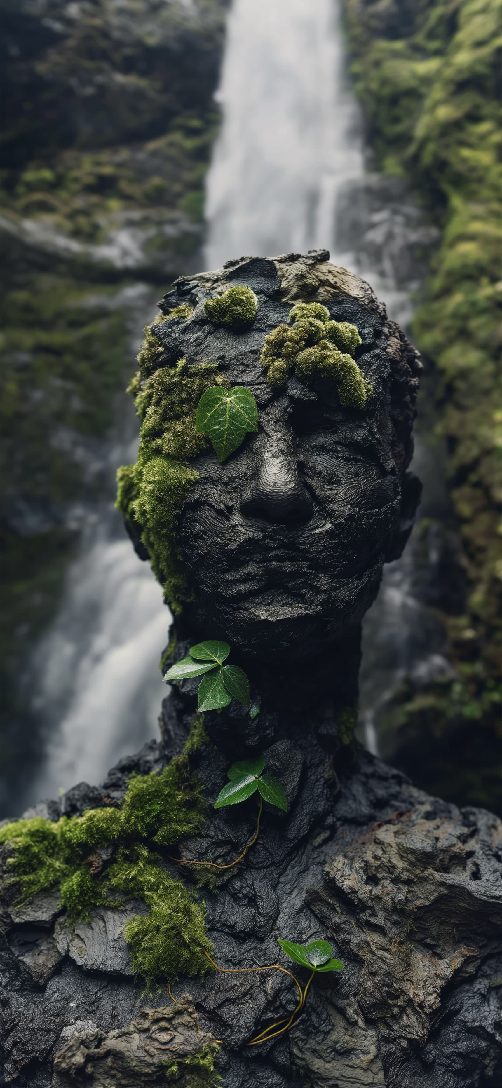 Waterfall Spirit - free phone wallpaper