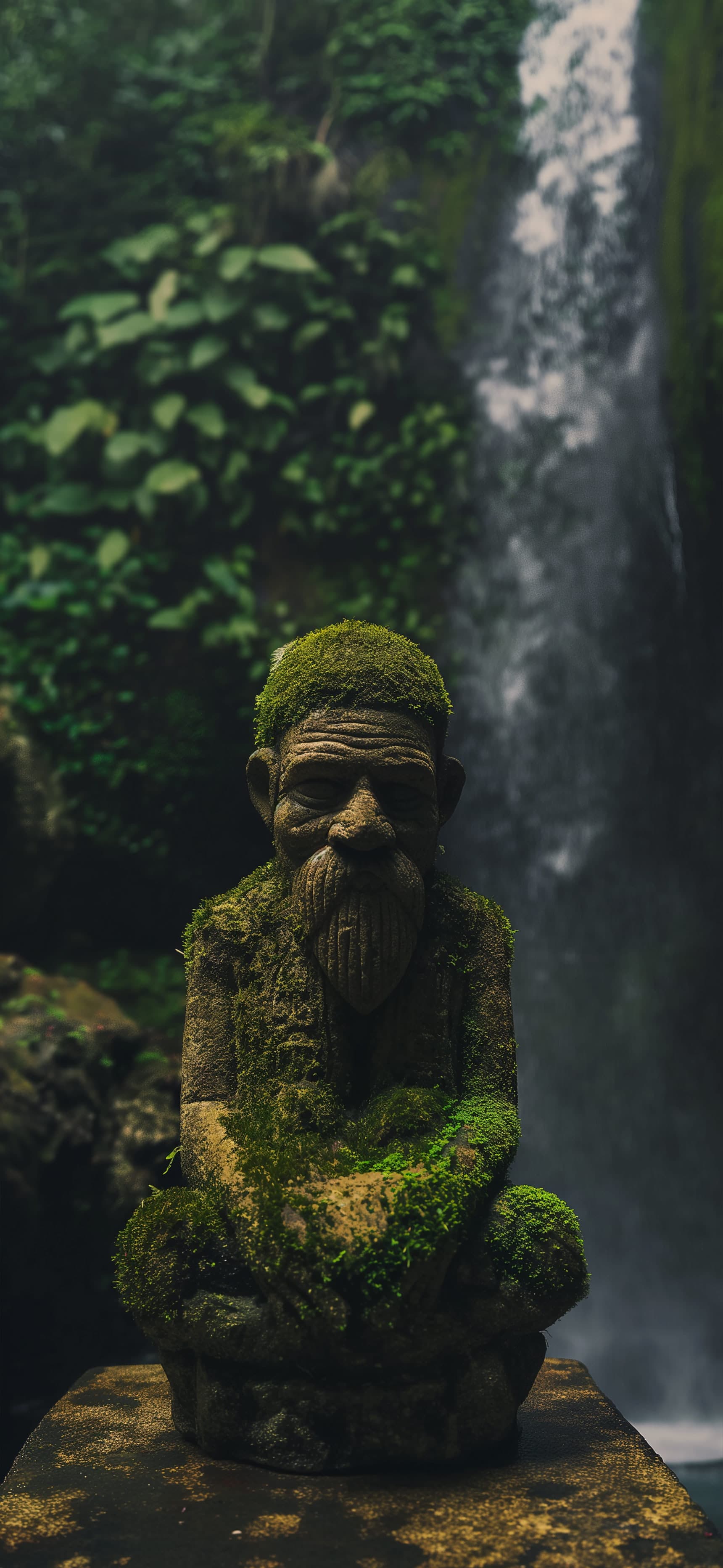 Jungle Monk - free phone wallpaper