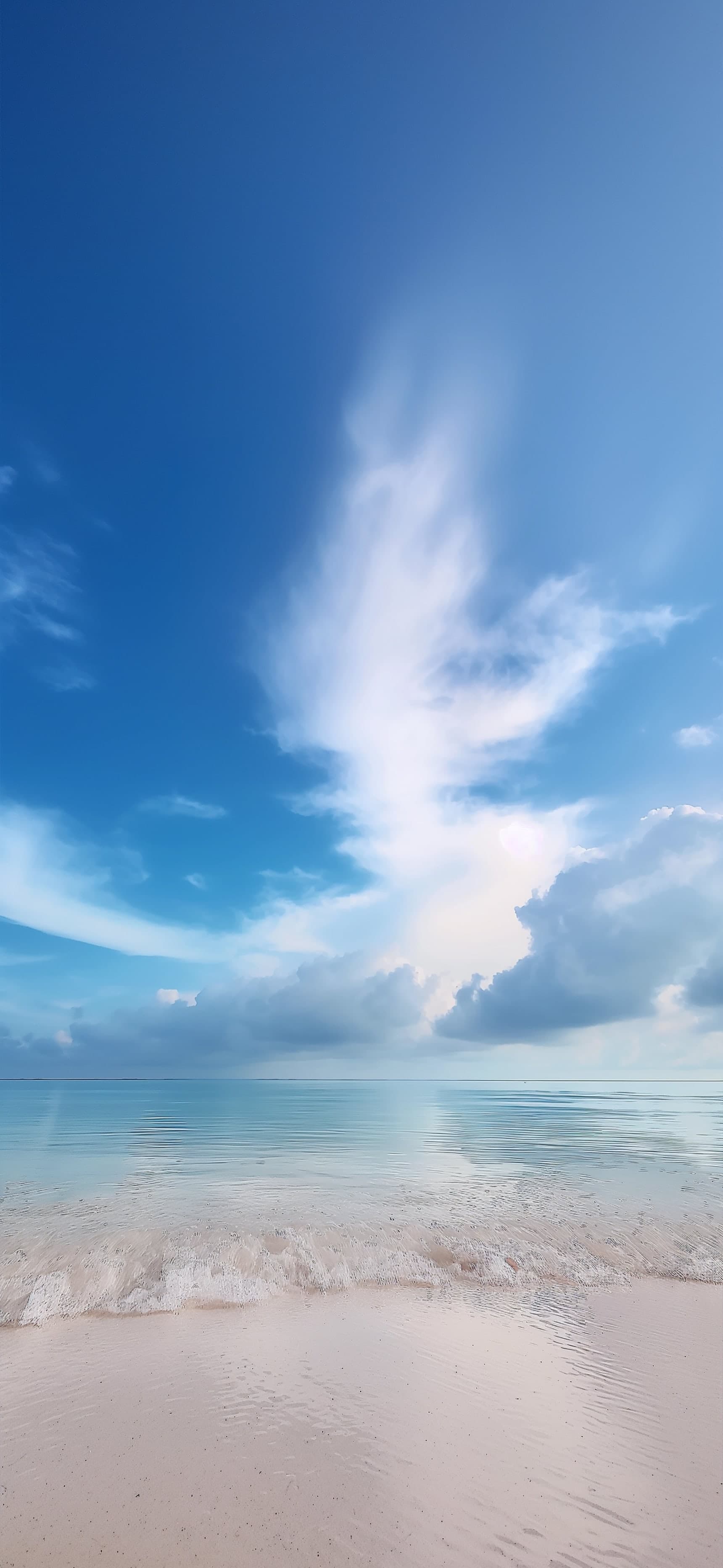 Tranquil Shore - free phone wallpaper